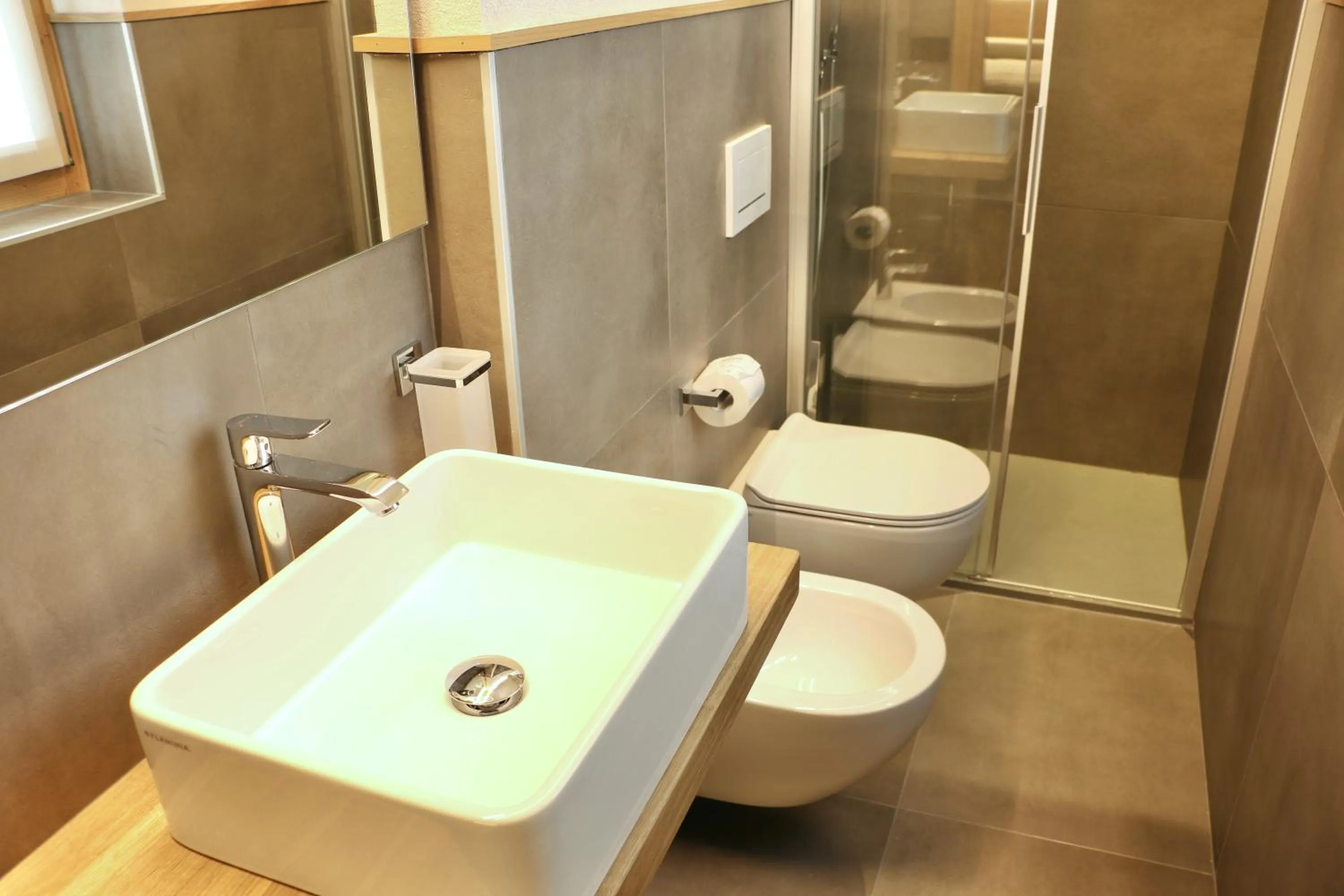 Shower in Hotel Galli's - Centro