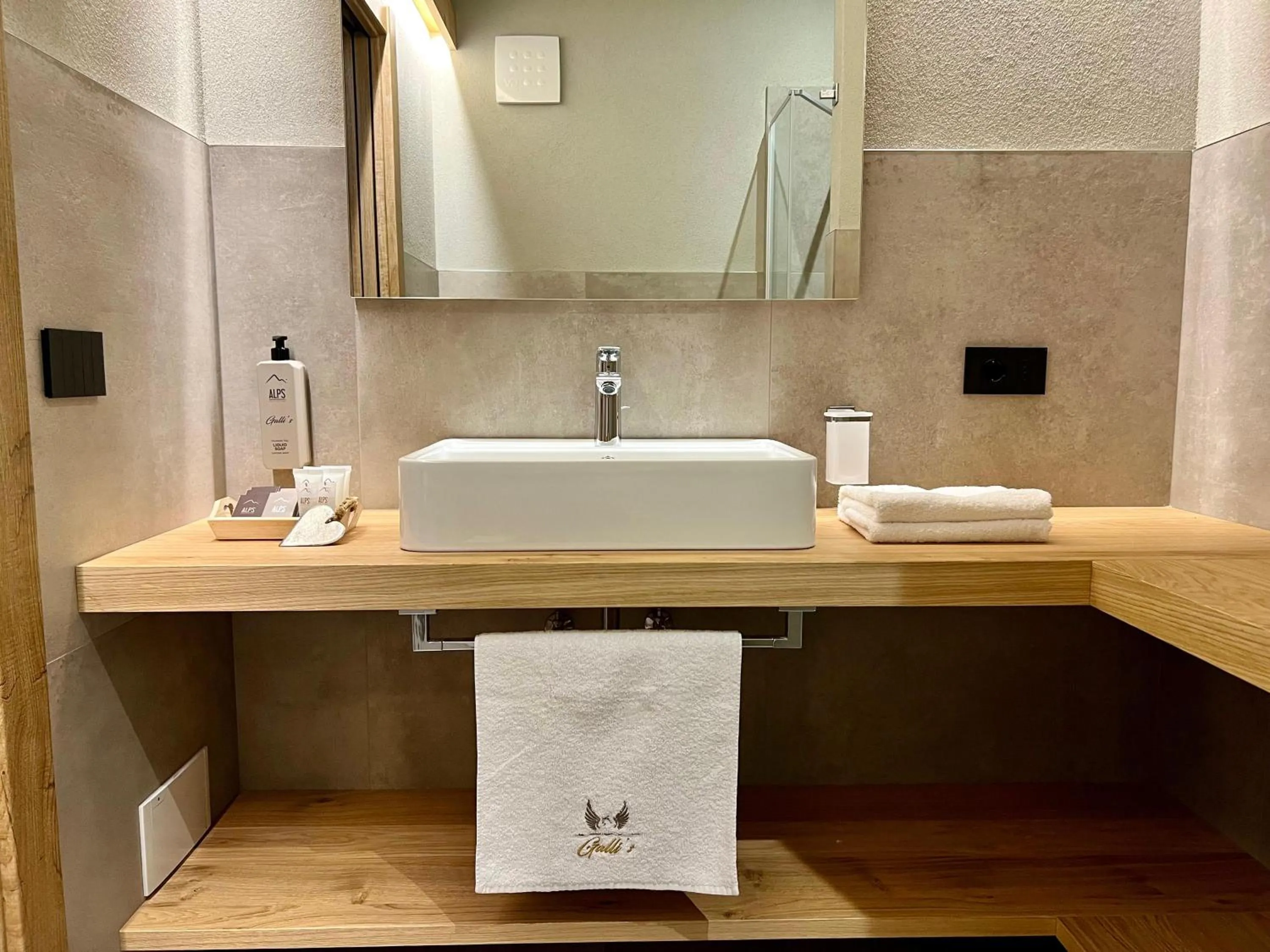 Bathroom in Hotel Galli's - Centro