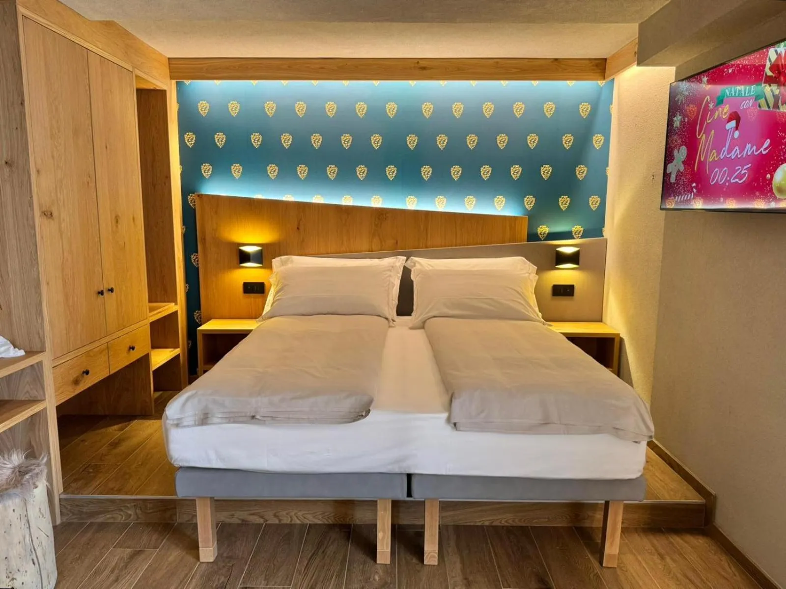 Bed in Hotel Galli's - Centro