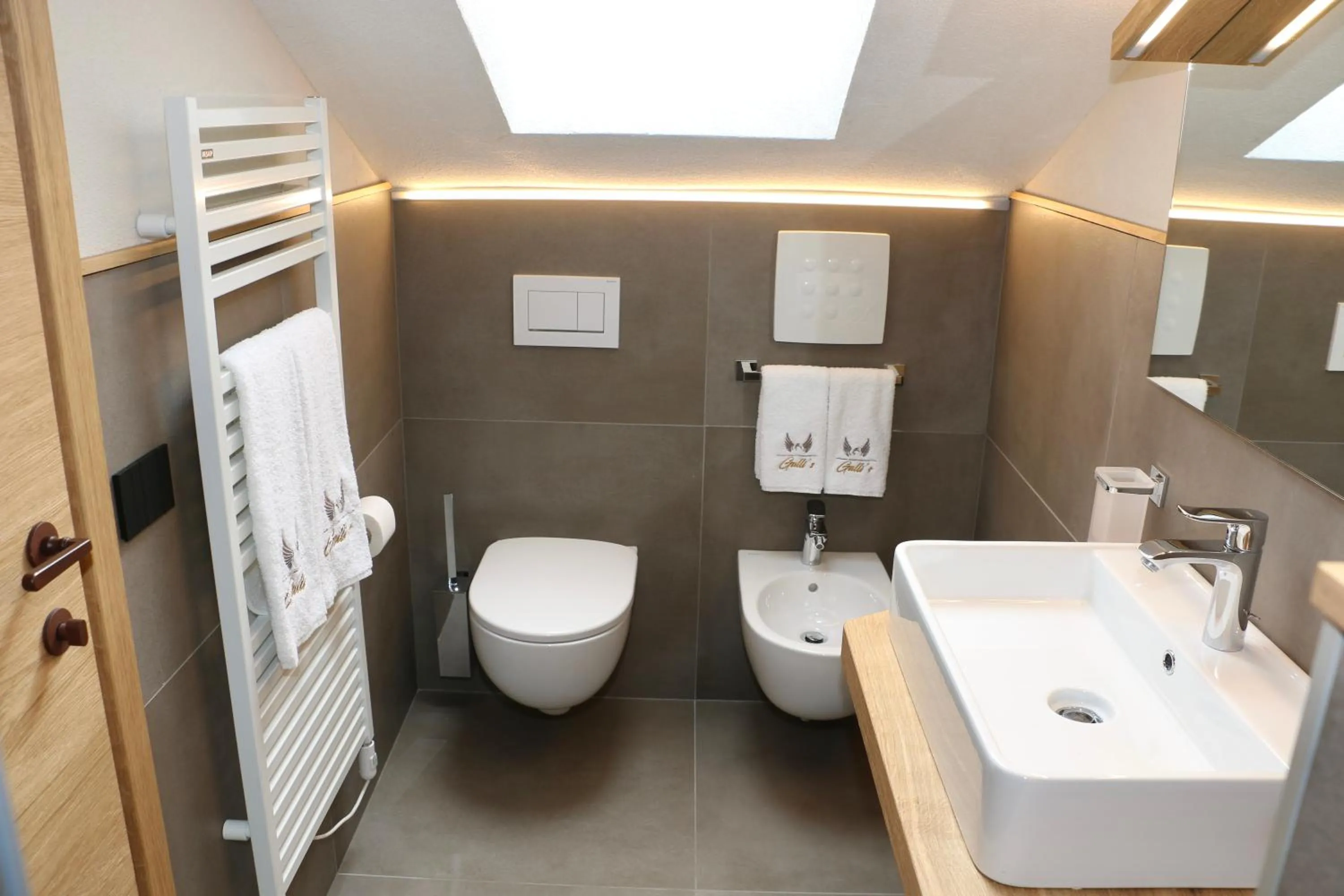 Toilet in Hotel Galli's - Centro