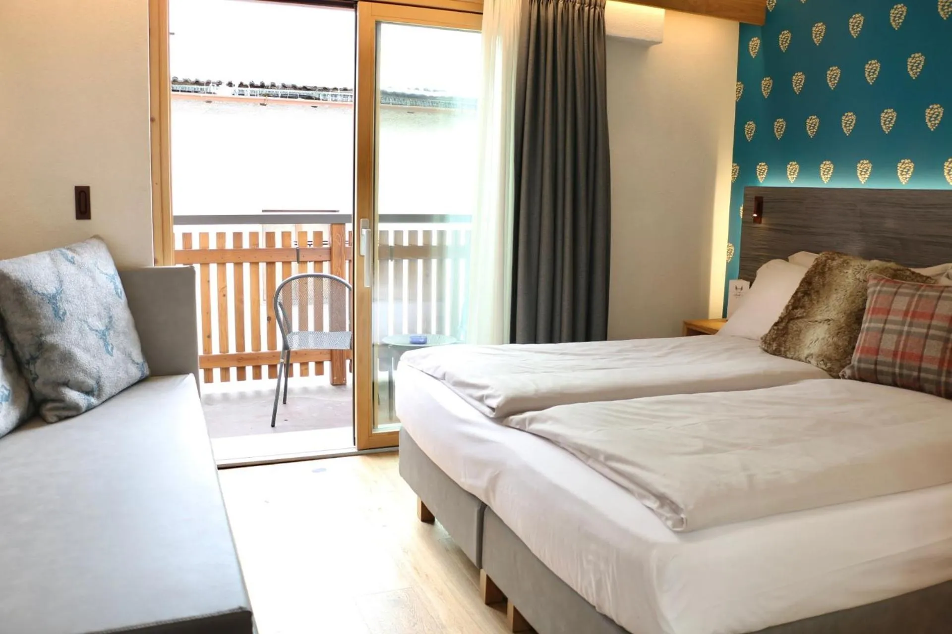 Bed in Hotel Galli's - Centro