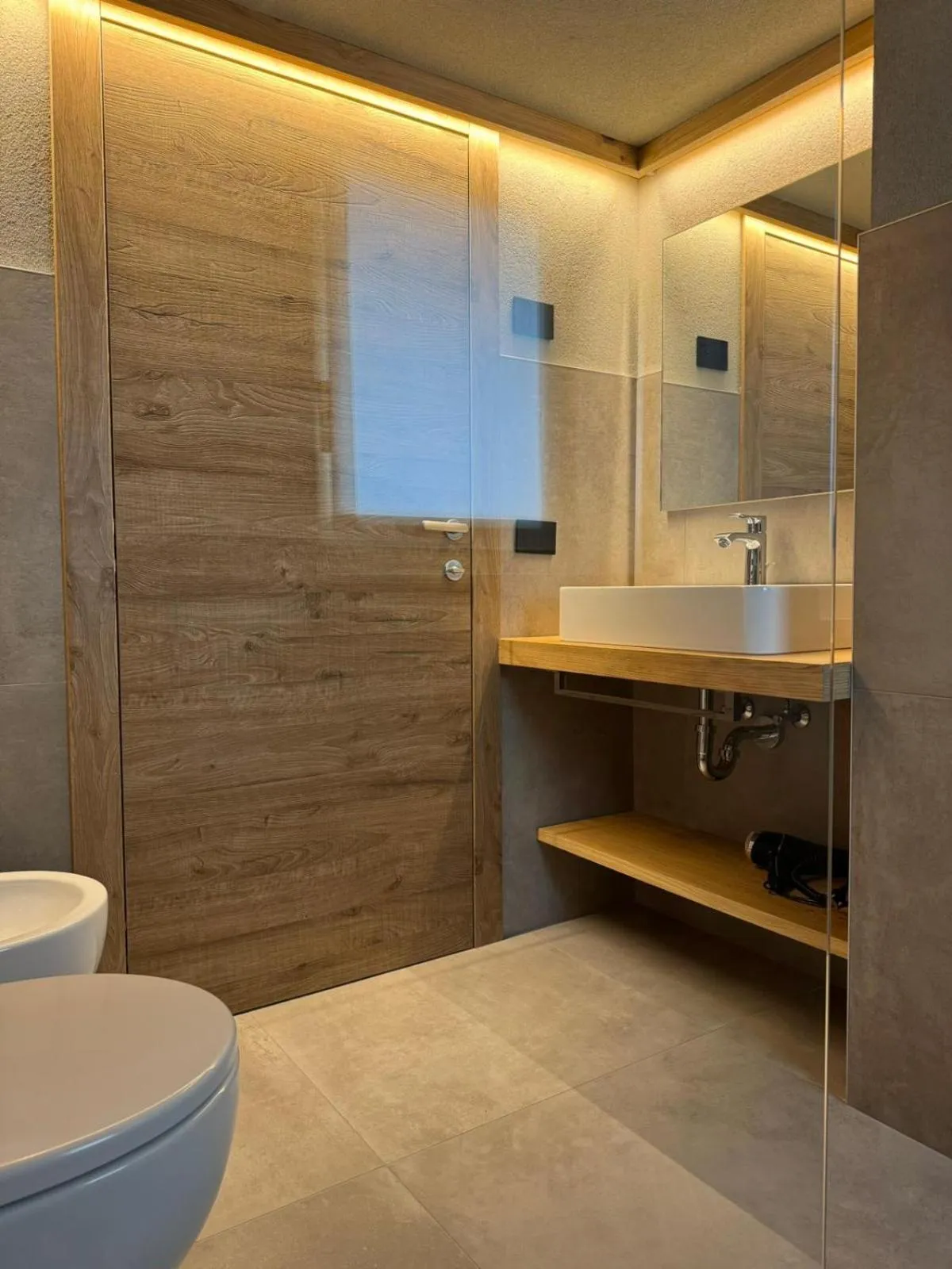 Toilet in Hotel Galli's - Centro