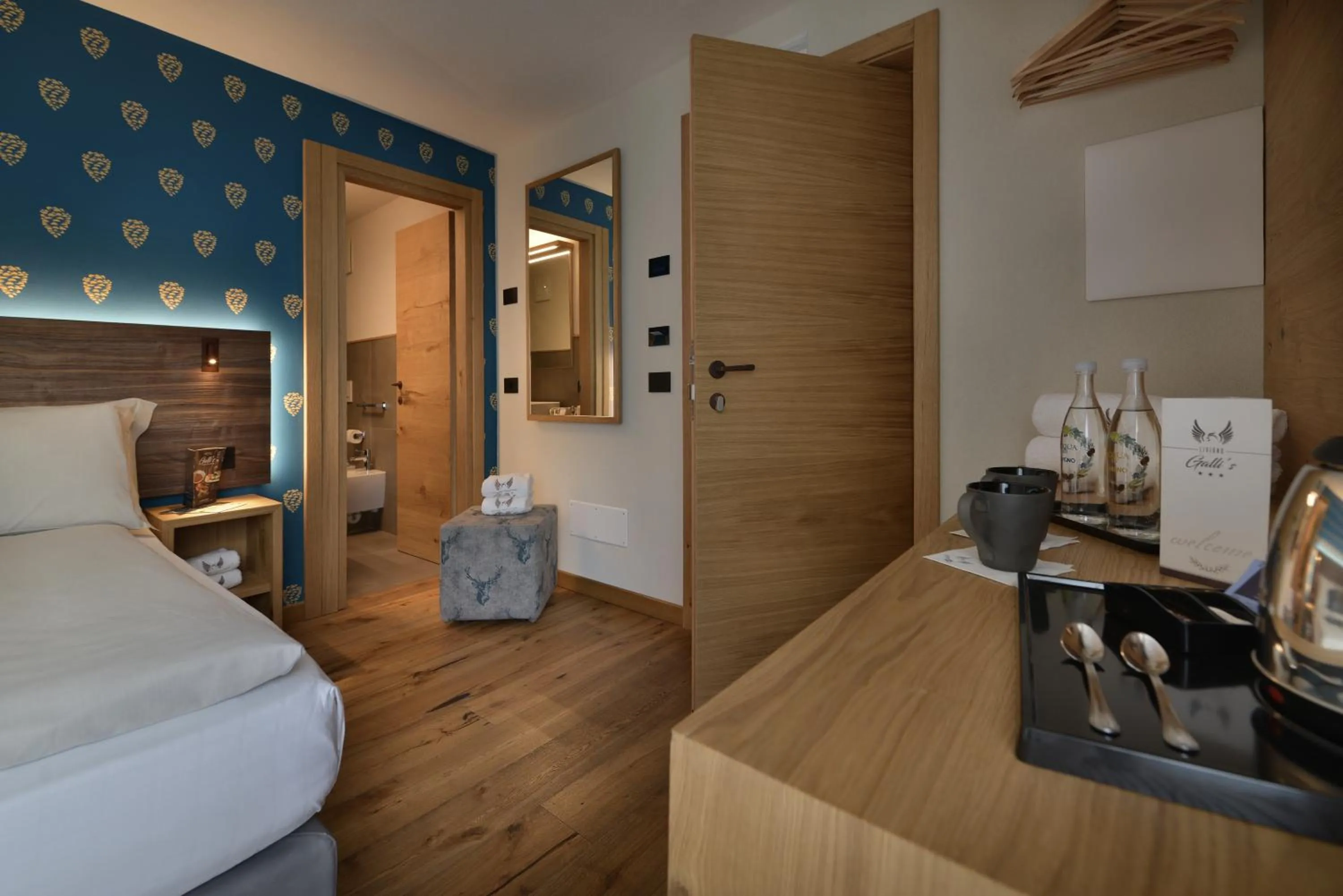 Bed in Hotel Galli's - Centro