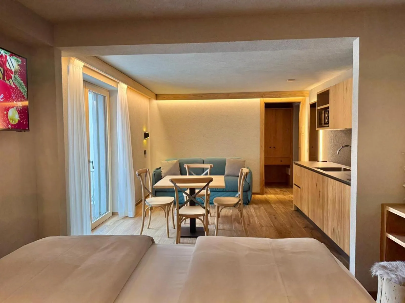 Living room, Bed in Hotel Galli's - Centro