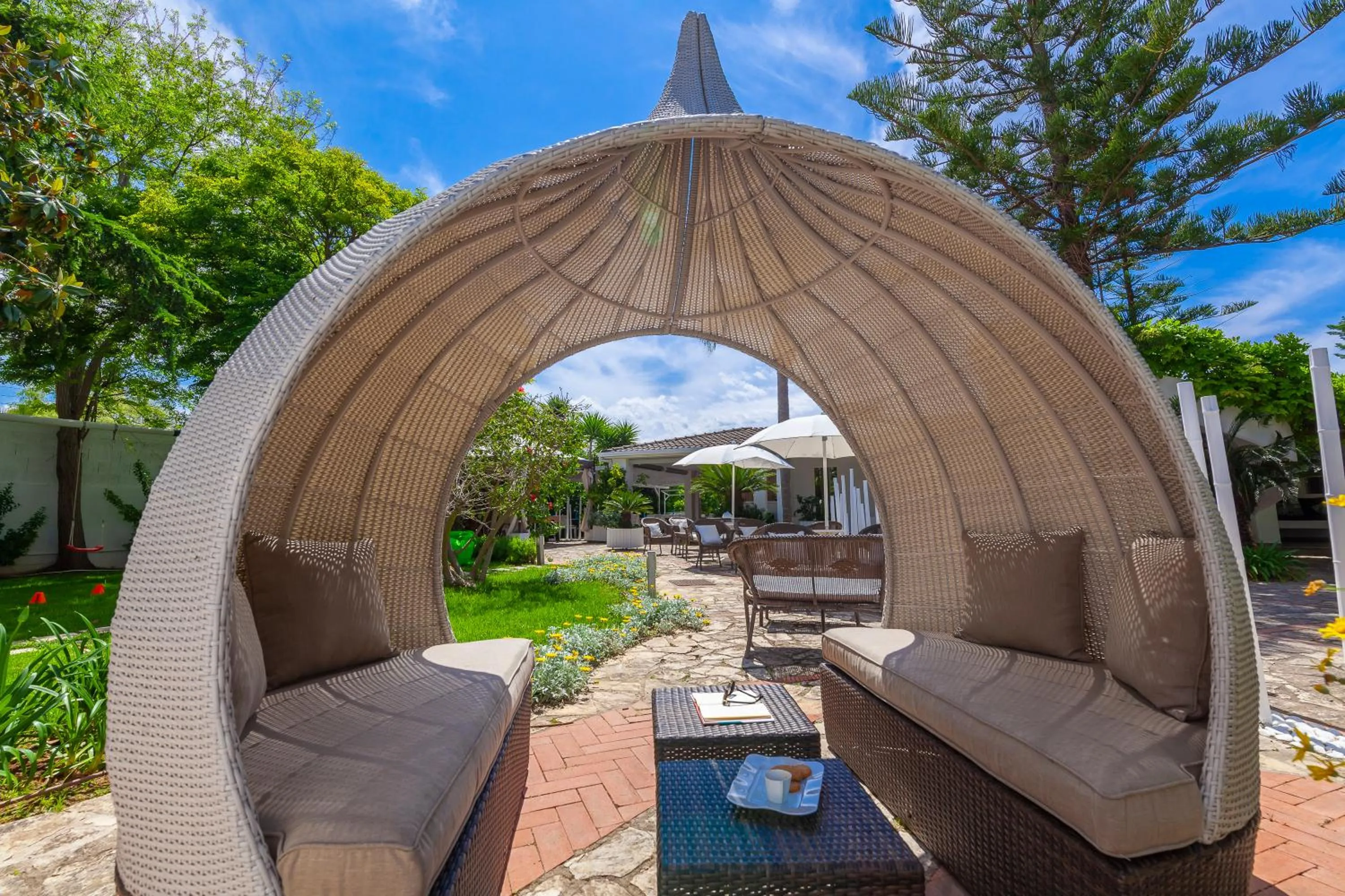 Garden in Relais Regina Rosanna