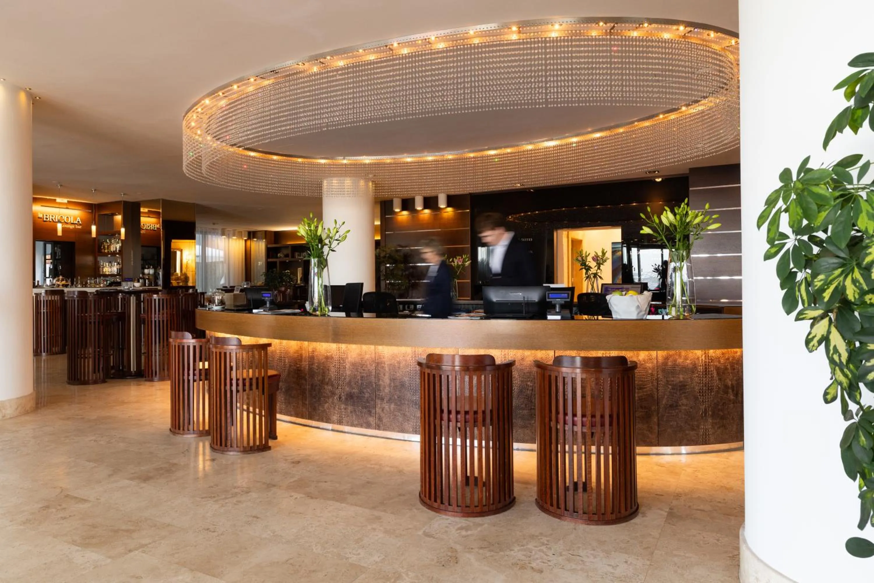 Lobby or reception in Laguna Palace Hotel Grado