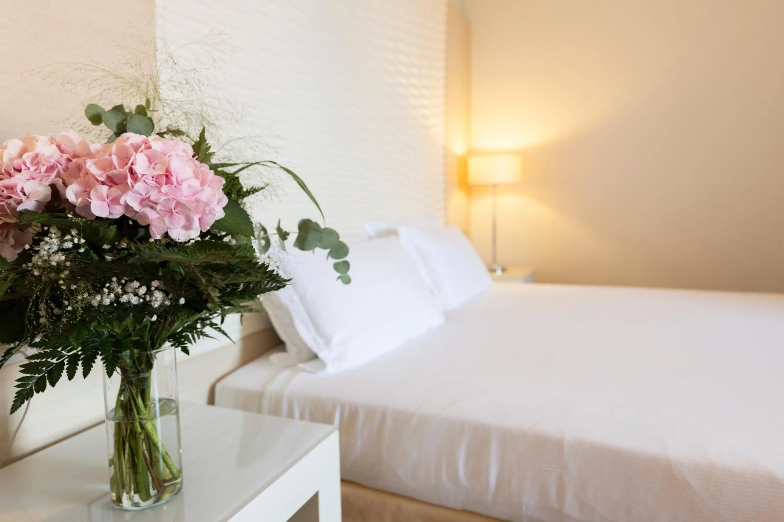 Bed in Laguna Palace Hotel Grado