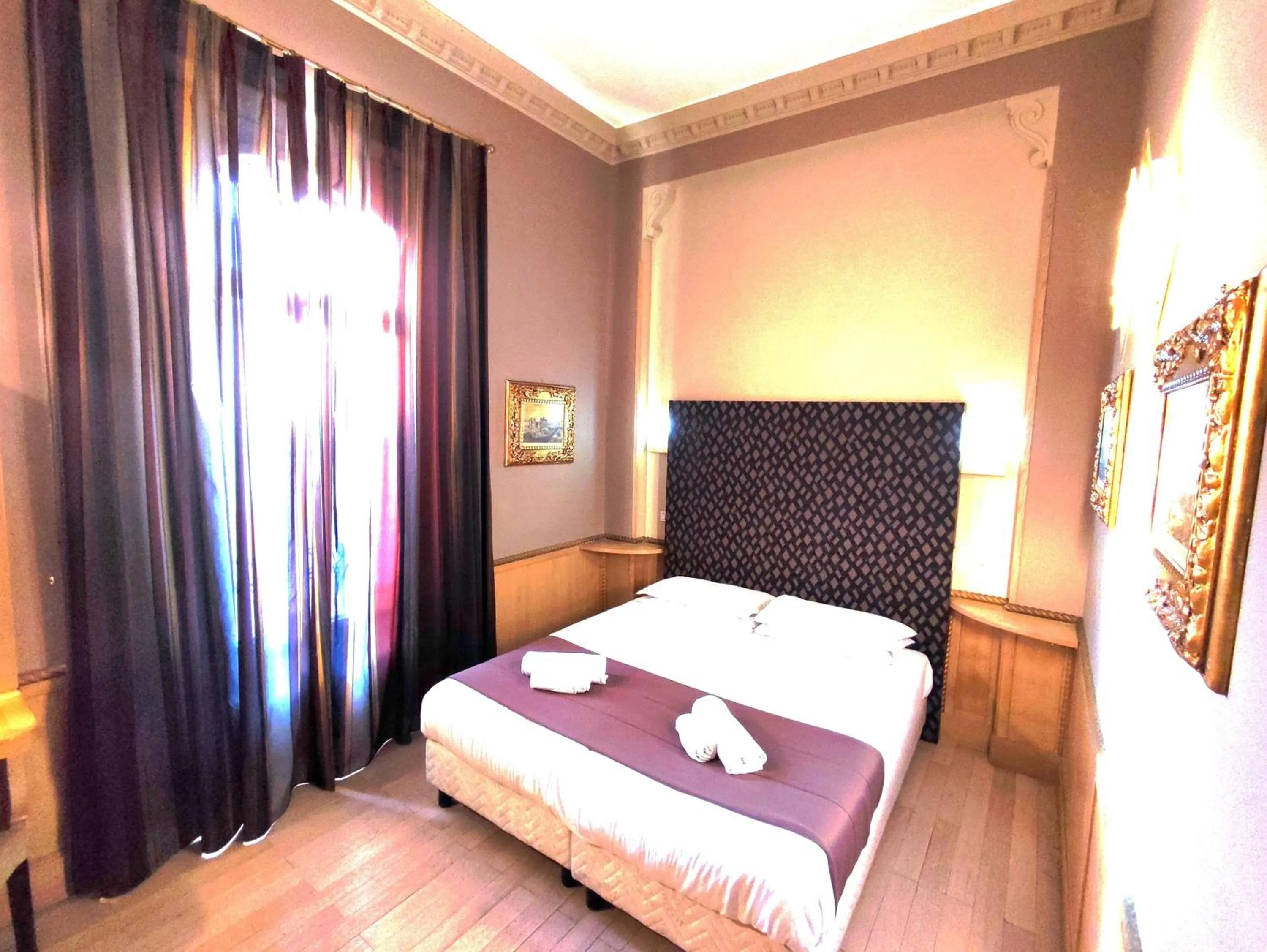 Bed in Hotel Nardizzi Americana