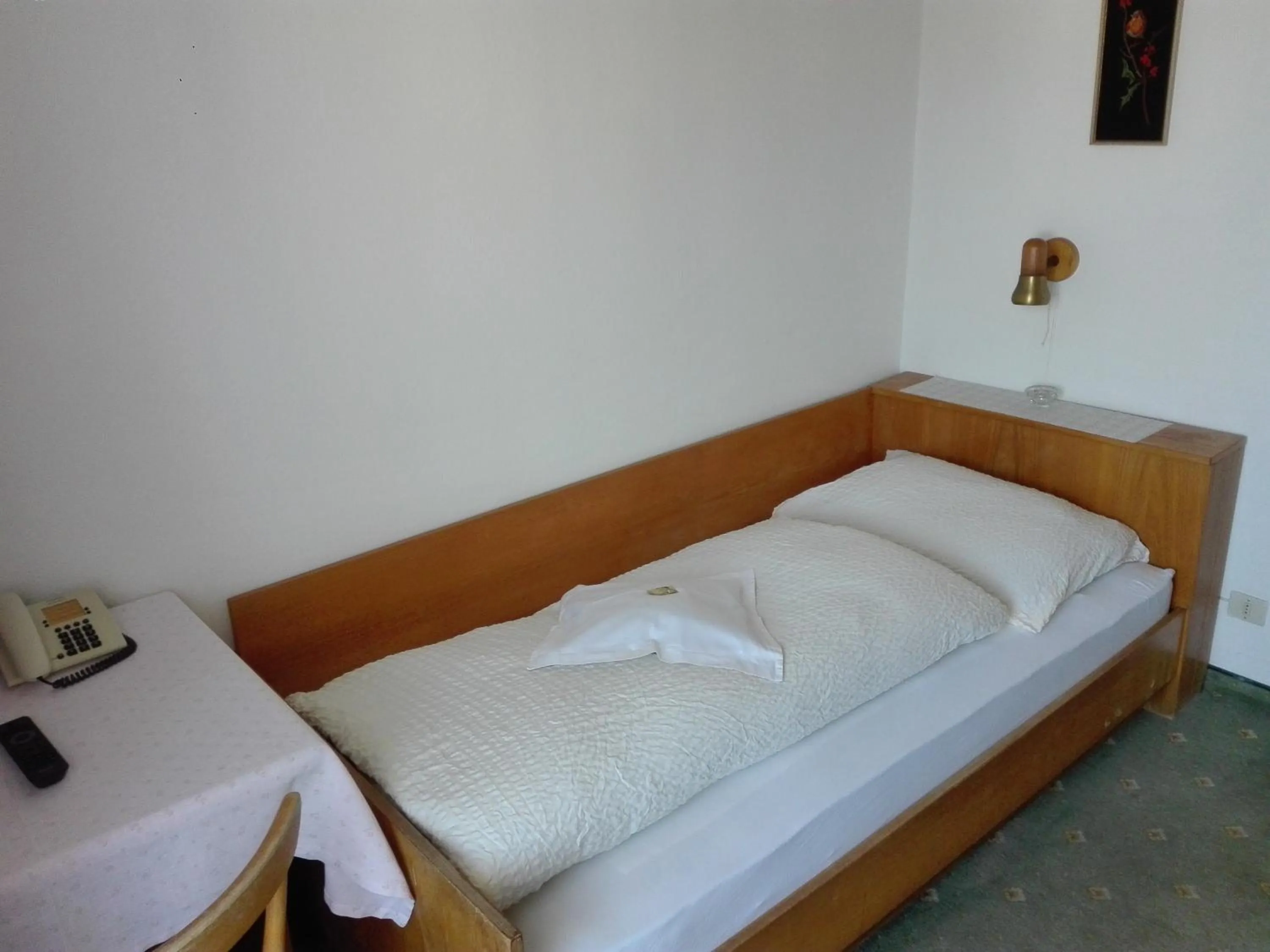 Bed in Hotel Haselried