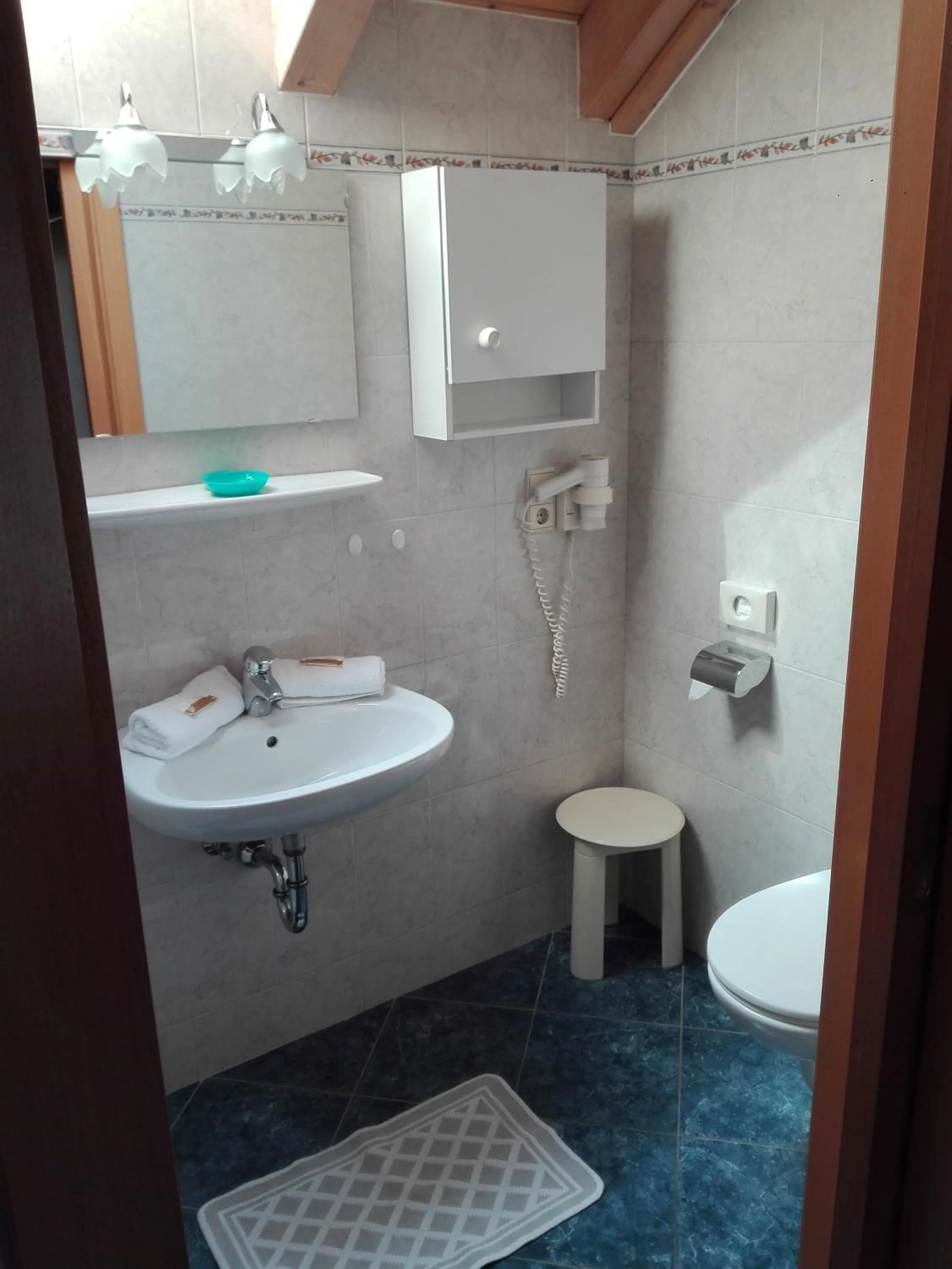 Bathroom in Hotel Haselried