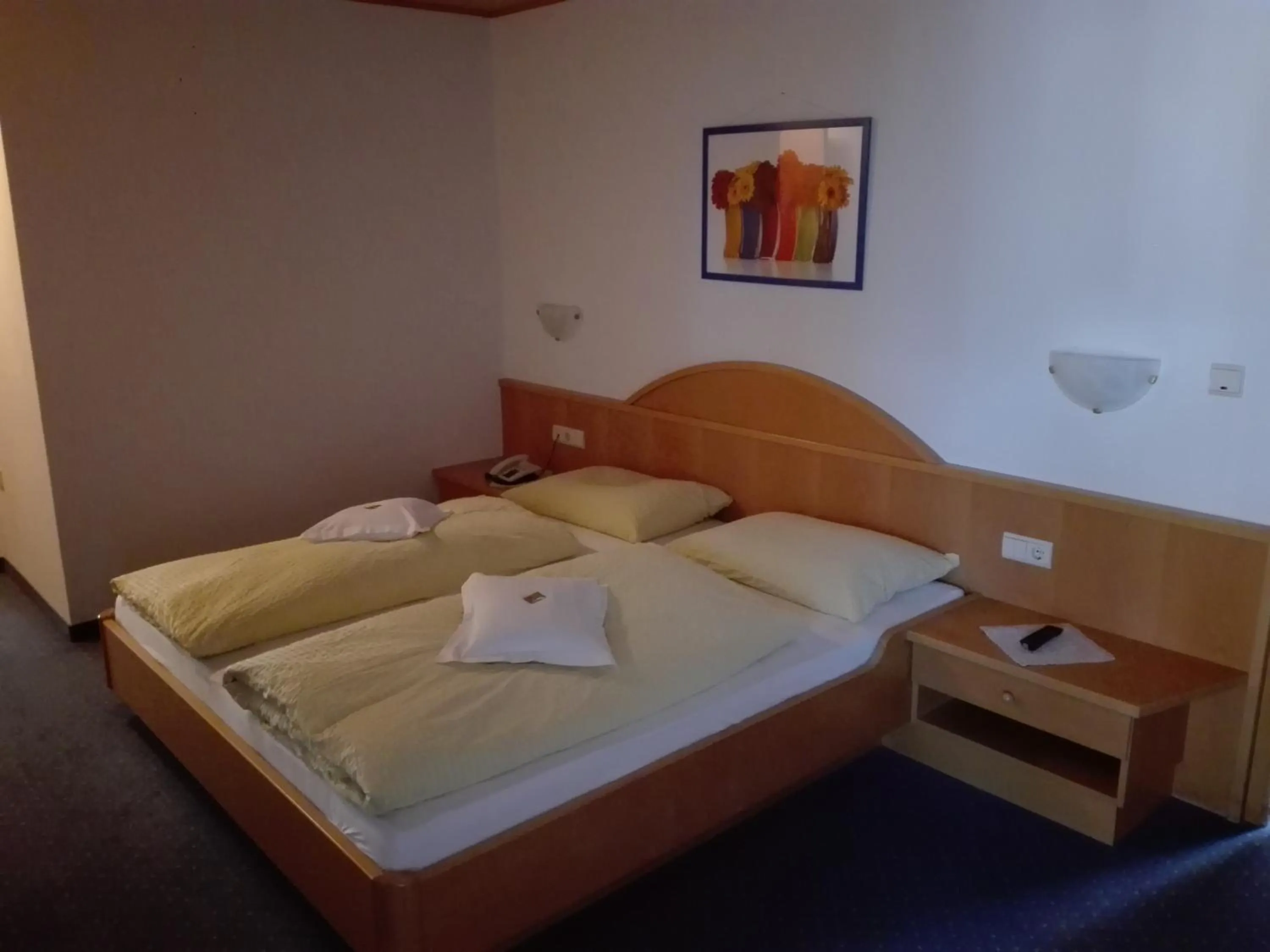 Bedroom, Bed in Hotel Haselried