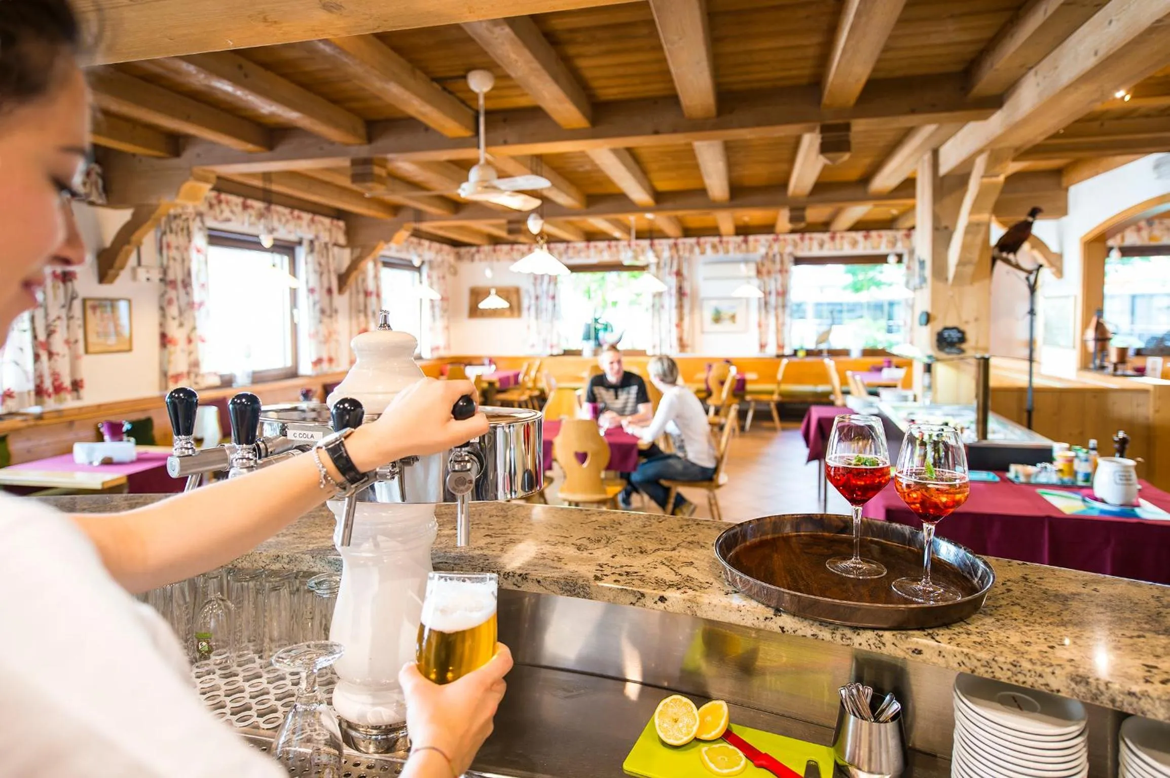 Restaurant/places to eat in Hotel CampingPark Steiner