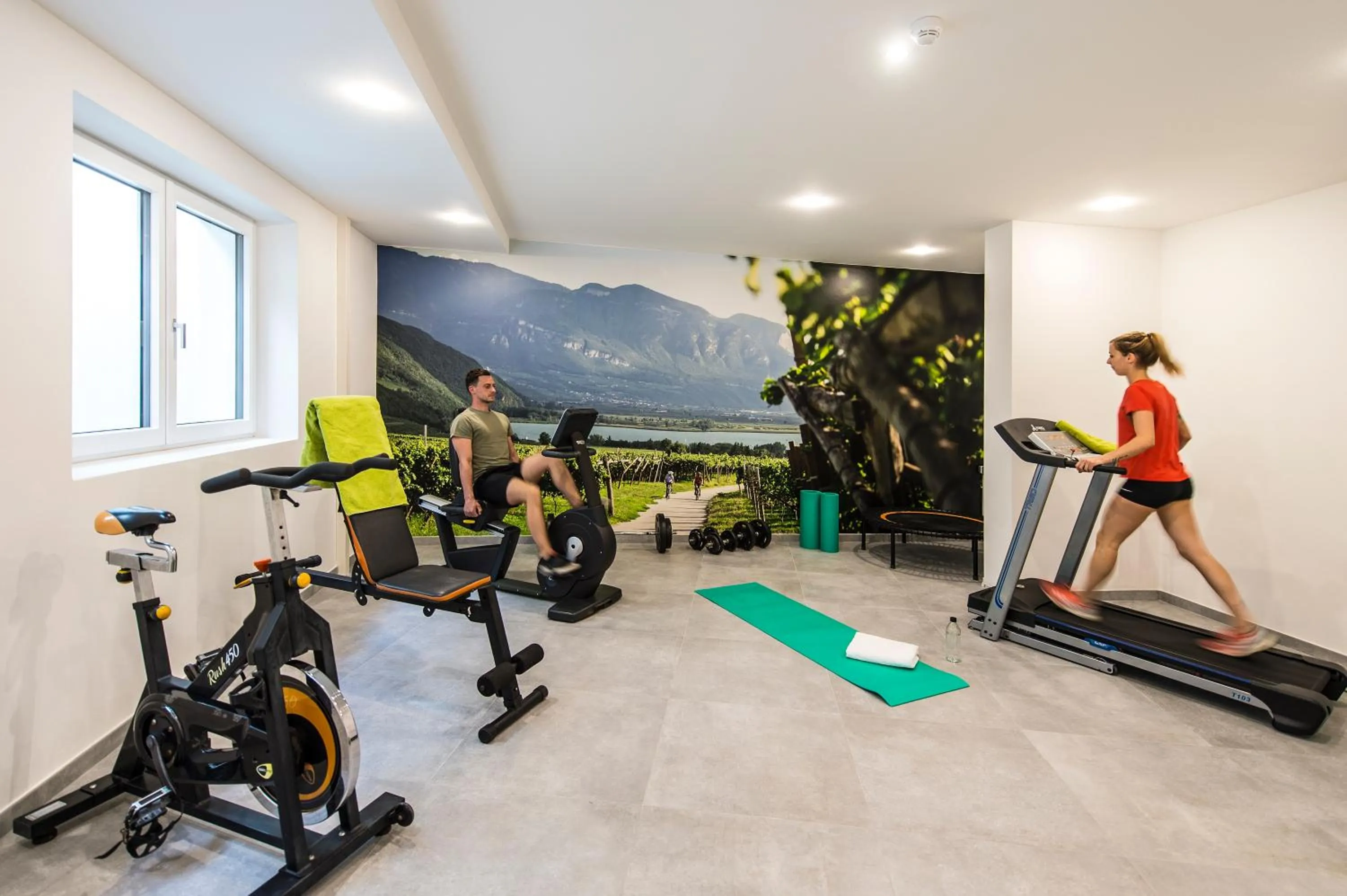 Fitness centre/facilities in Hotel CampingPark Steiner