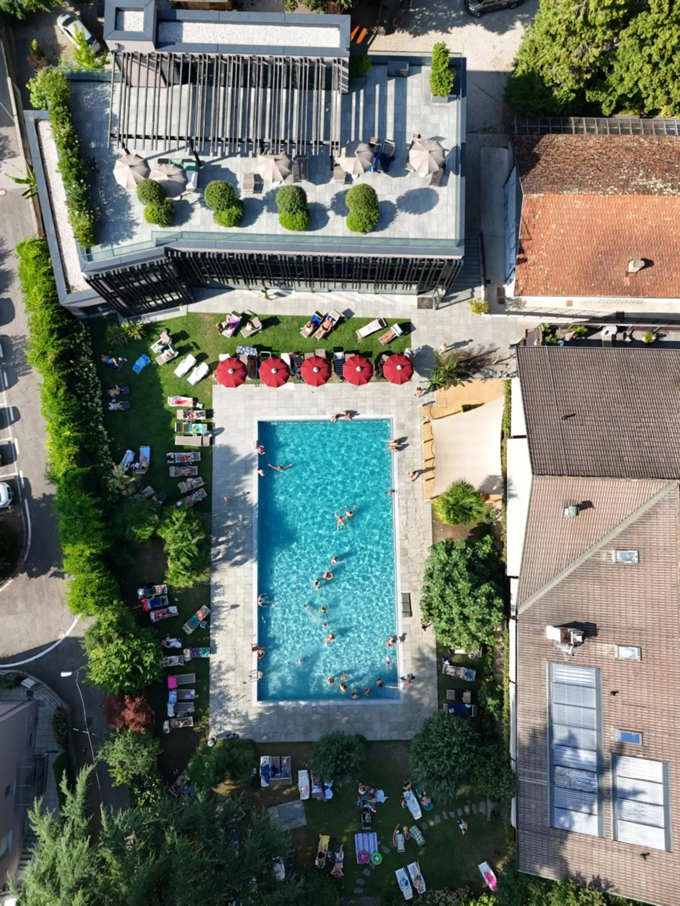 Swimming pool in Hotel CampingPark Steiner