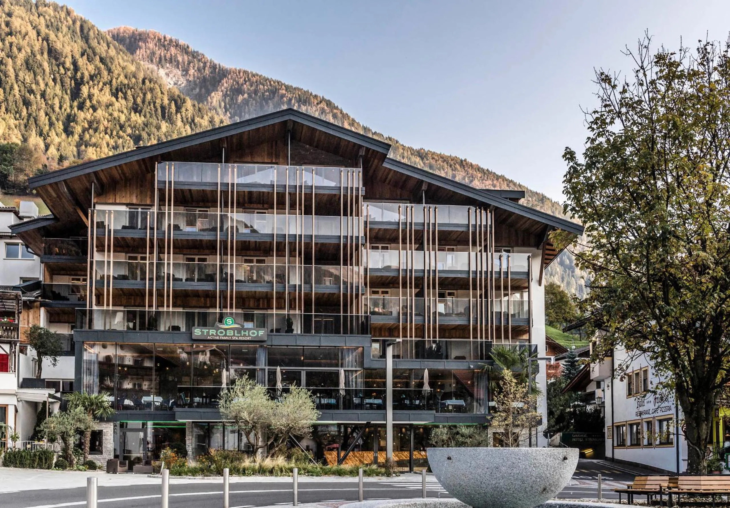 Property building in Stroblhof Active Family Spa Resort