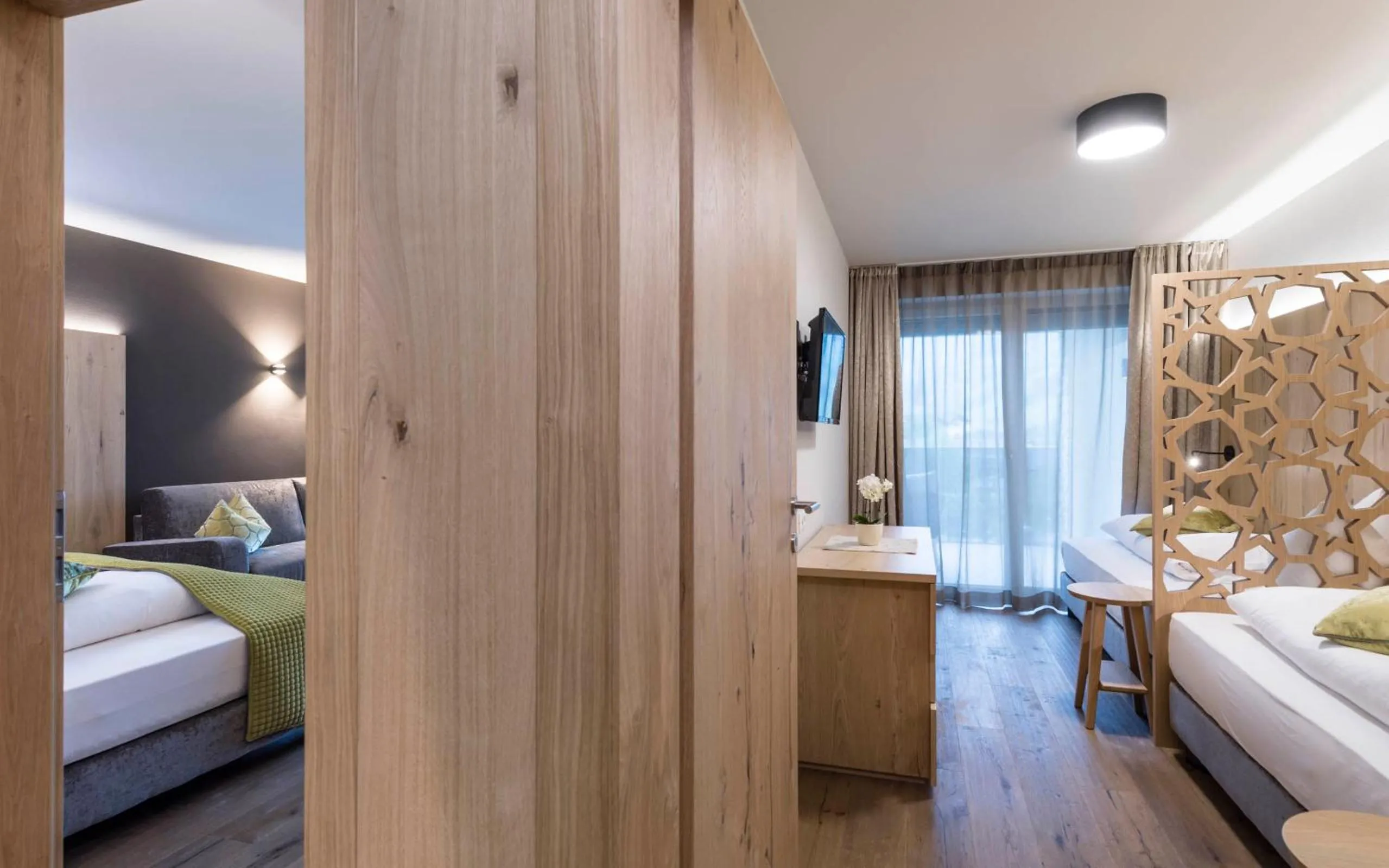 Photo of the whole room, Bed in Stroblhof Active Family Spa Resort