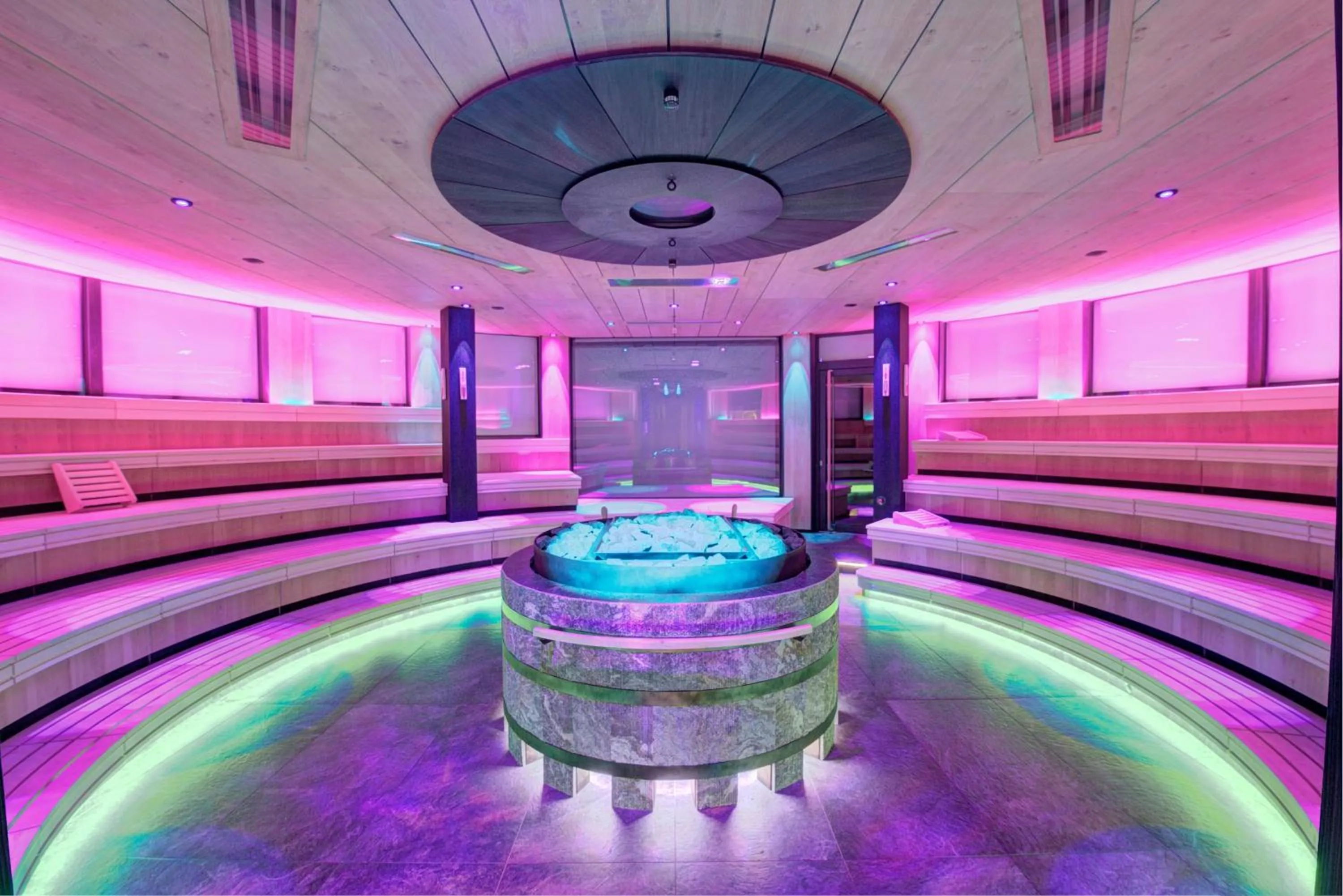 Sauna in Stroblhof Active Family Spa Resort