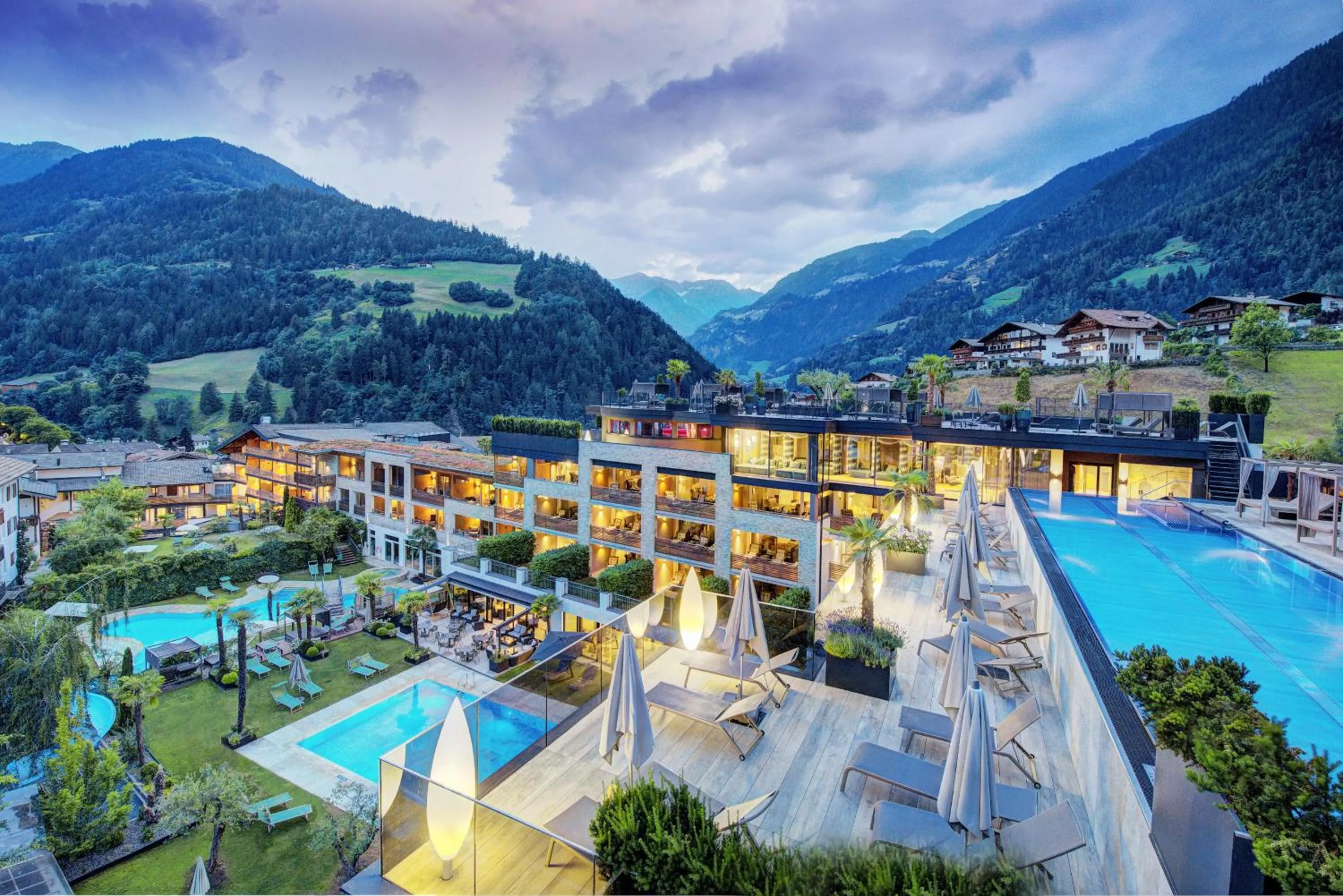 Property building in Stroblhof Active Family Spa Resort