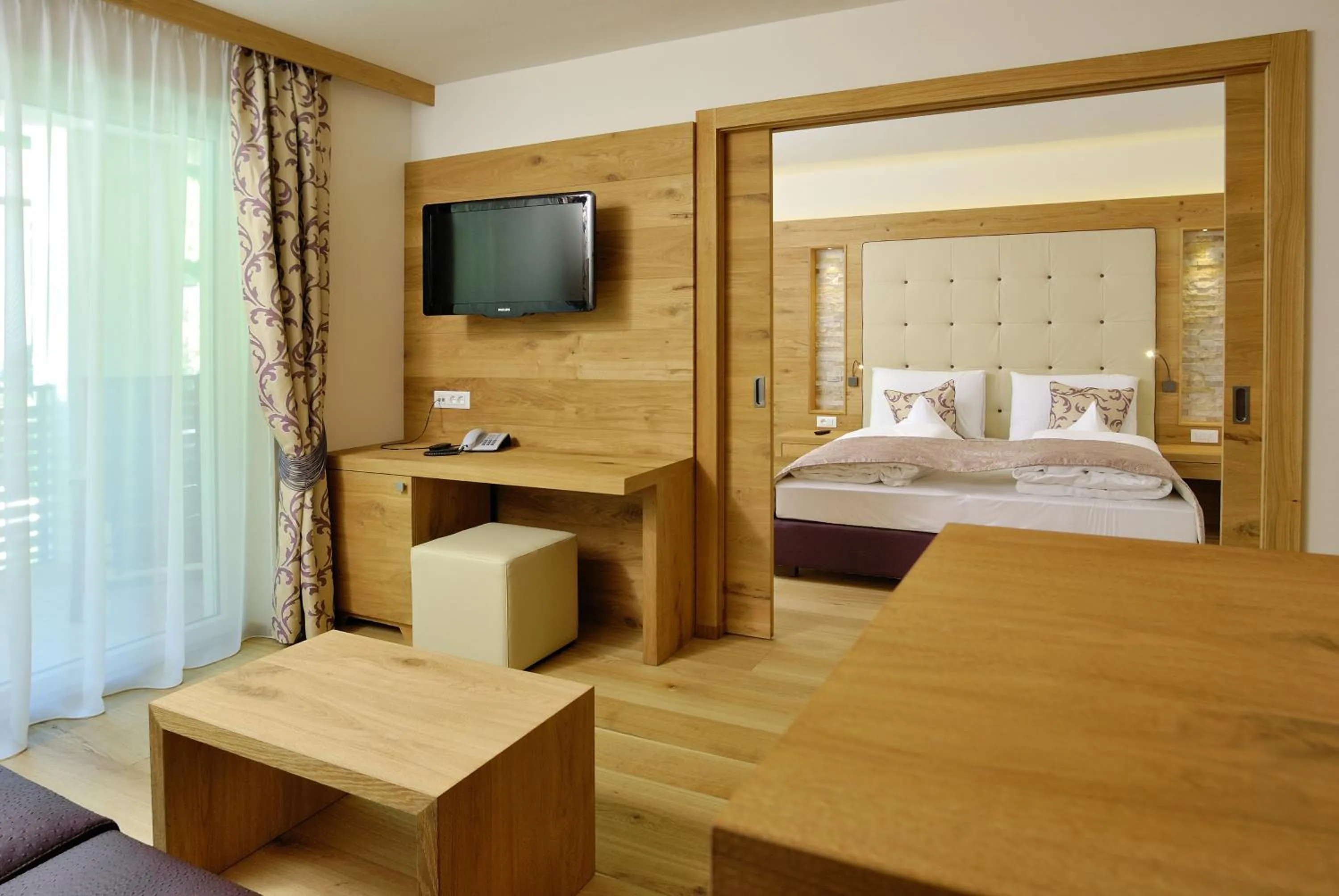 Photo of the whole room, Bed in Stroblhof Active Family Spa Resort