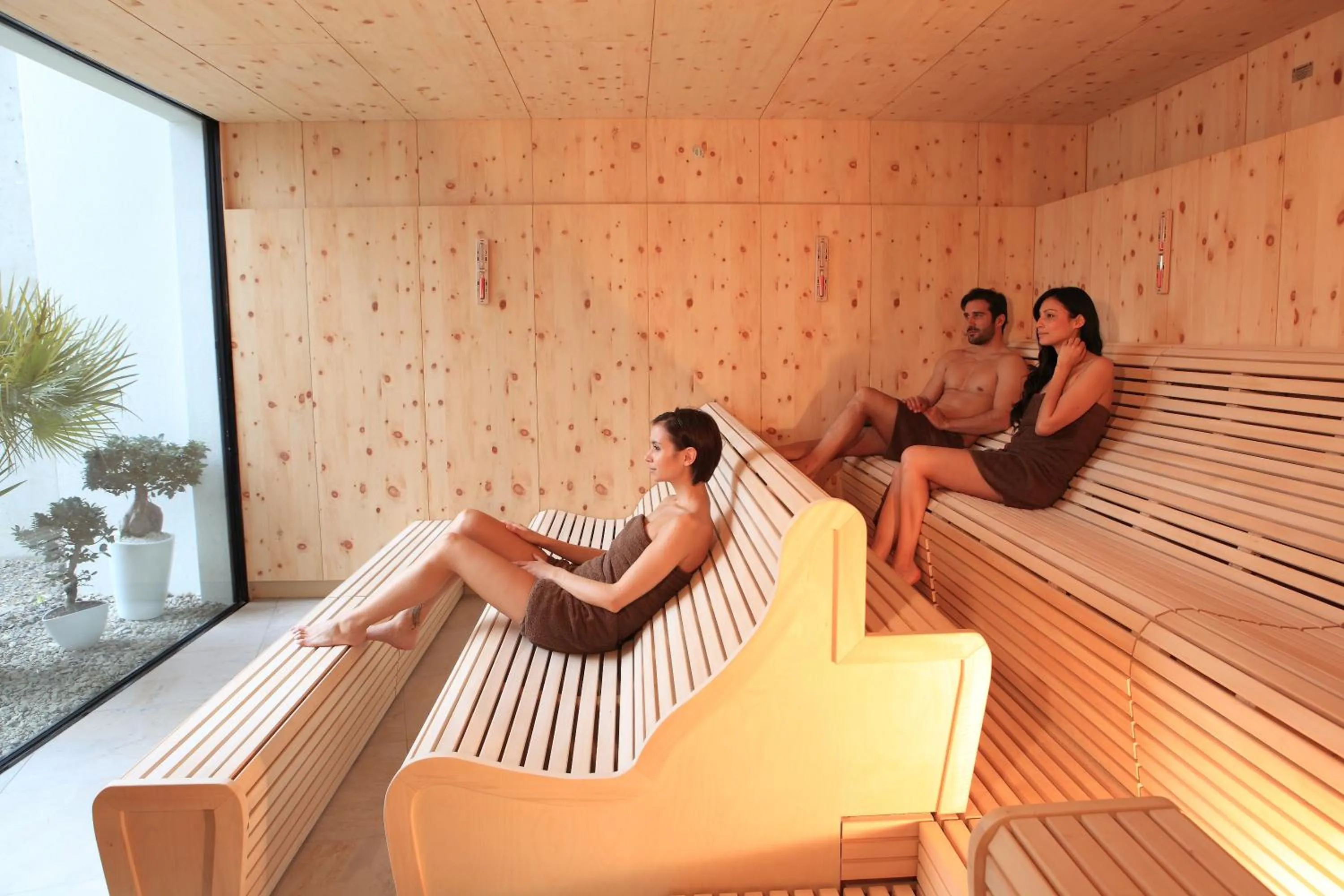 Sauna in Stroblhof Active Family Spa Resort