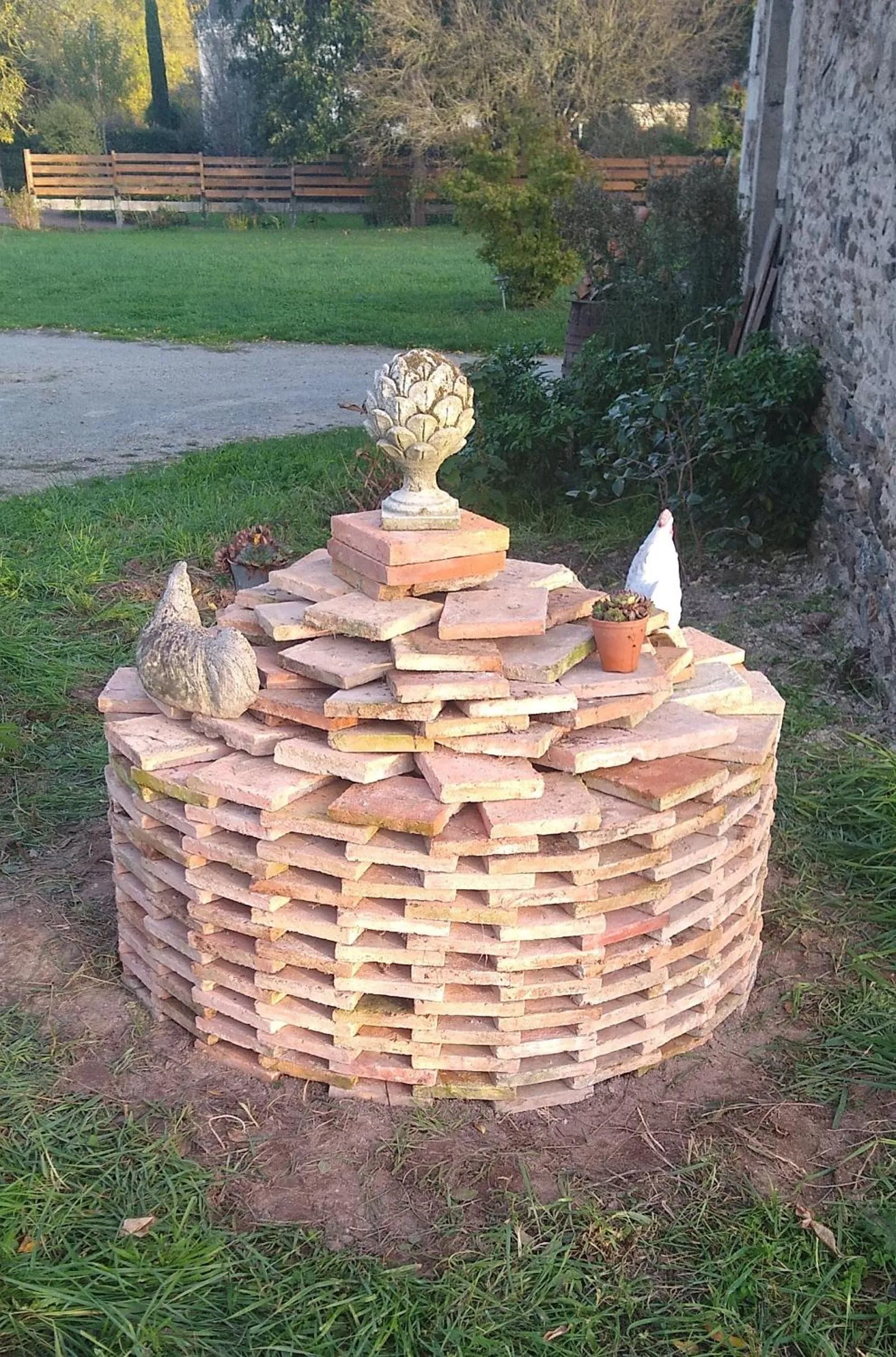 Garden in Loge & Broc