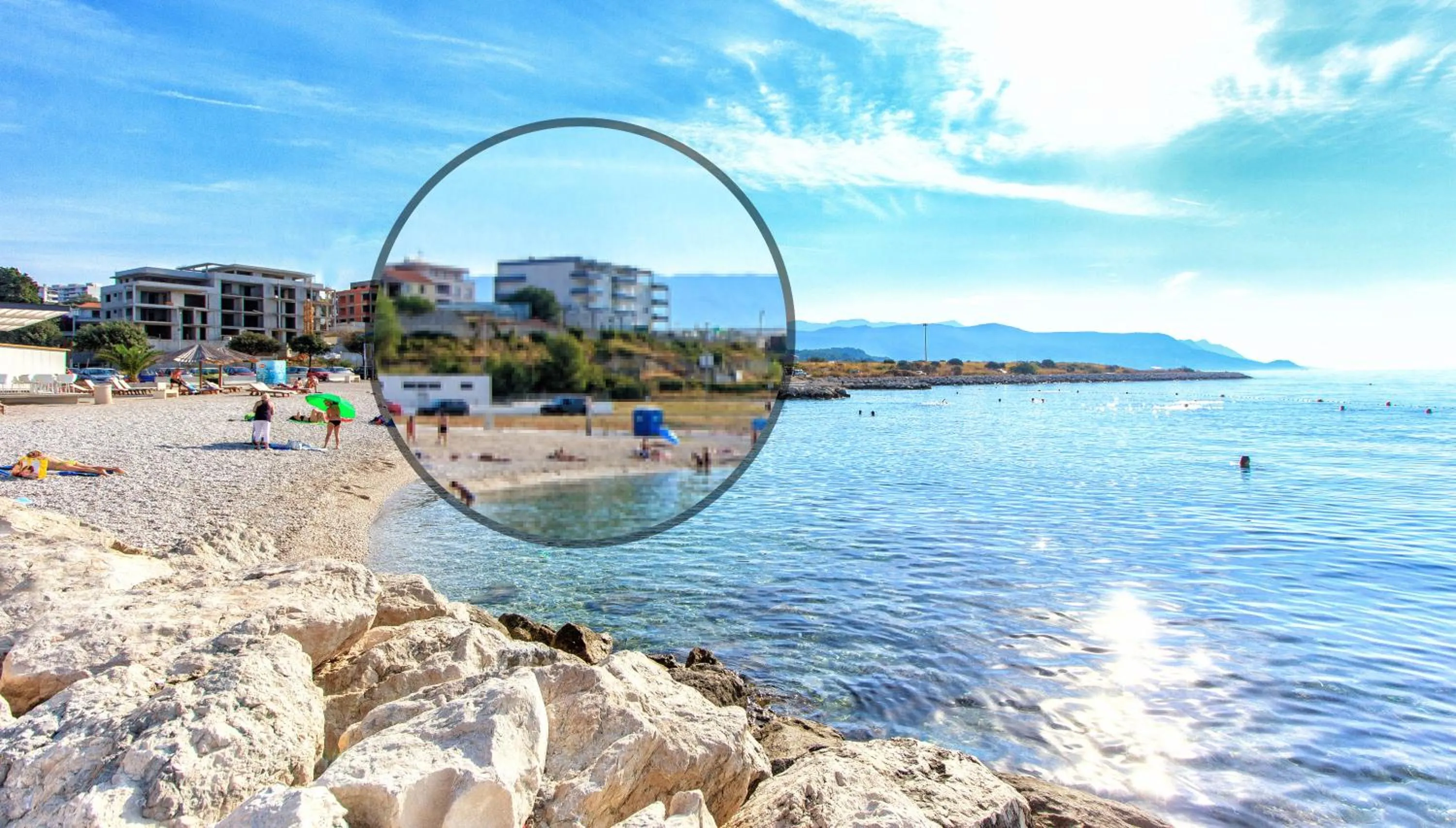 Property building in Seaside Apartments, Znjan Beach