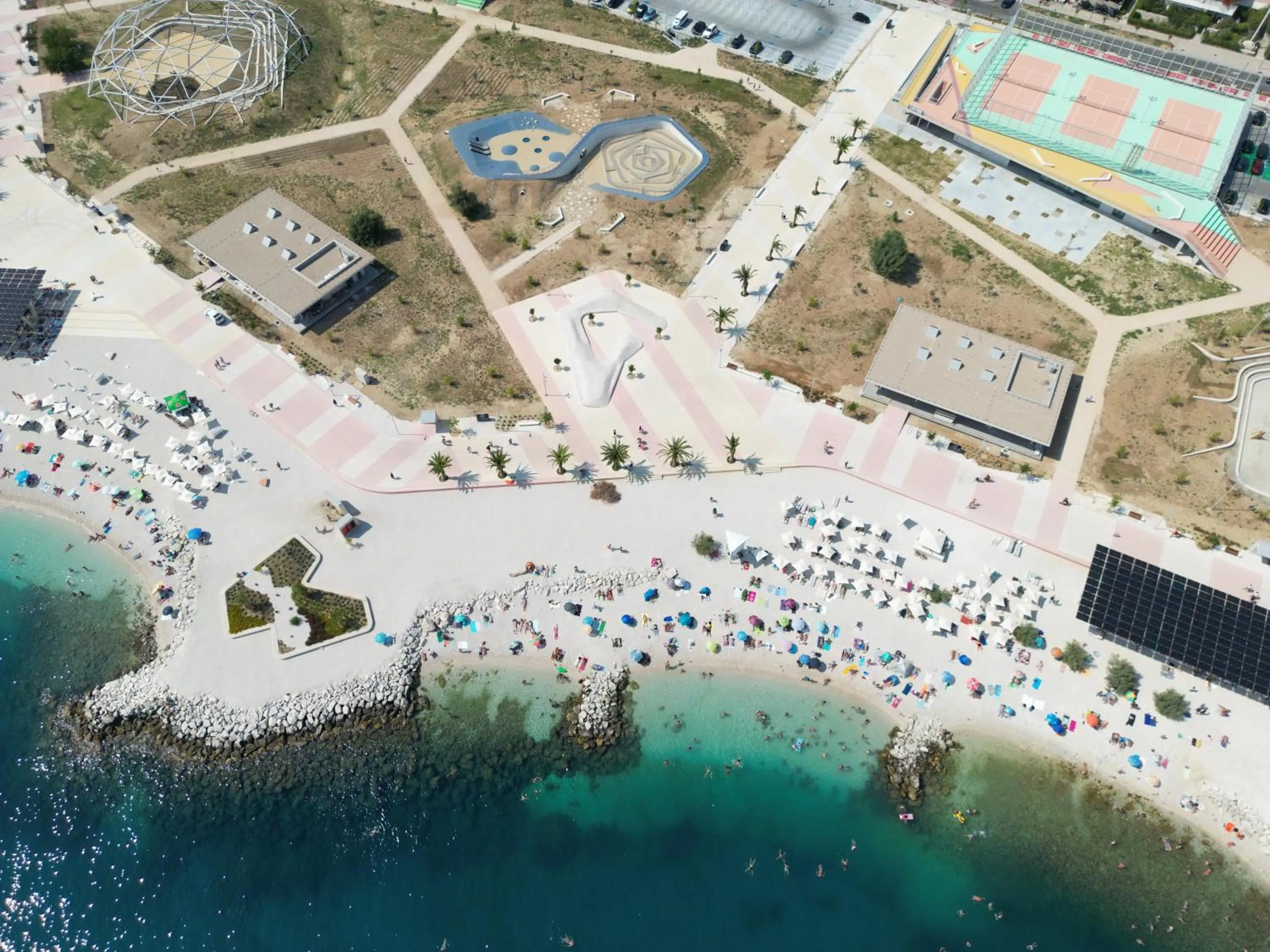 Nearby landmark in Seaside Apartments, Znjan Beach