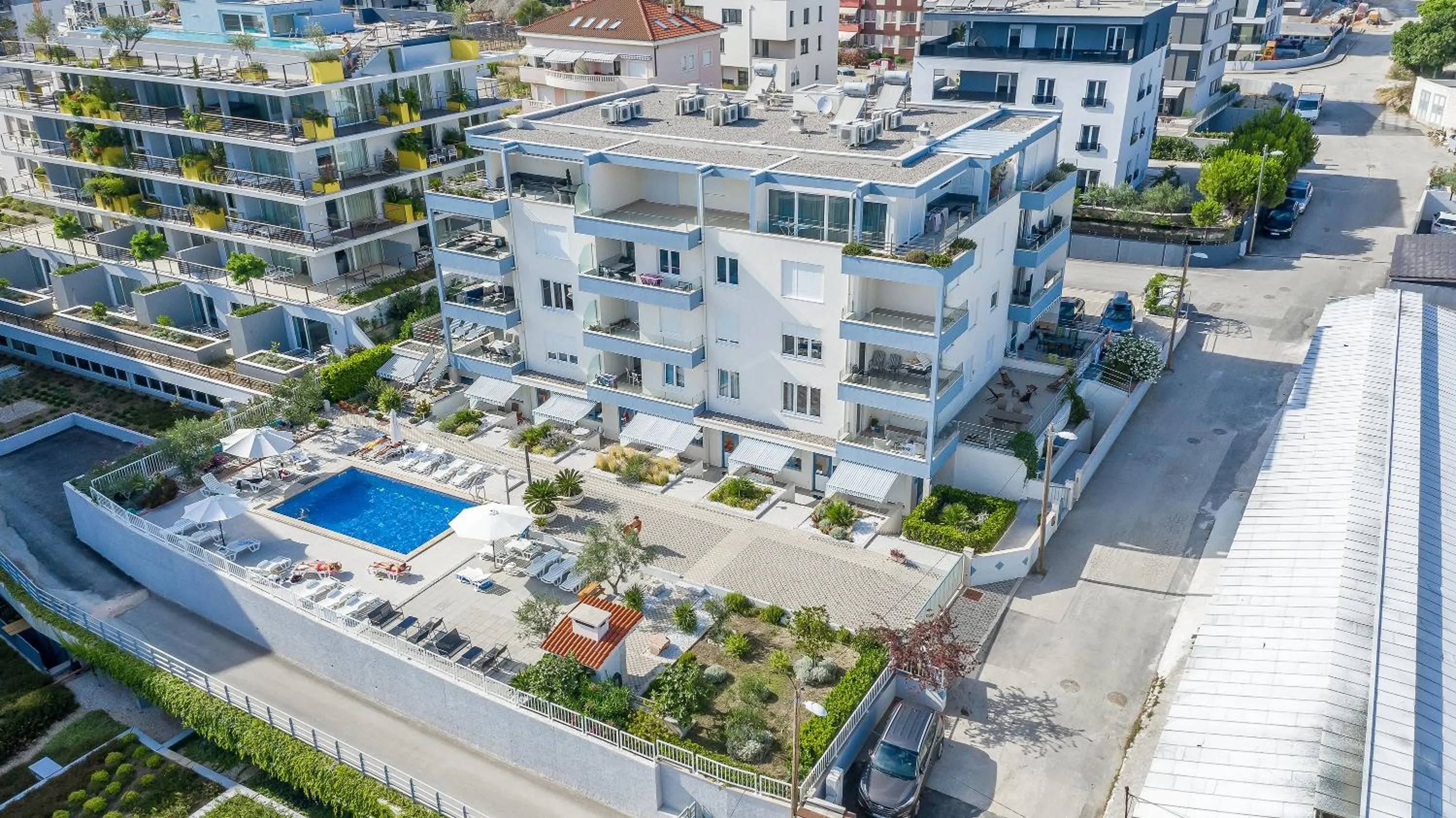 Property building in Seaside Apartments, Znjan Beach