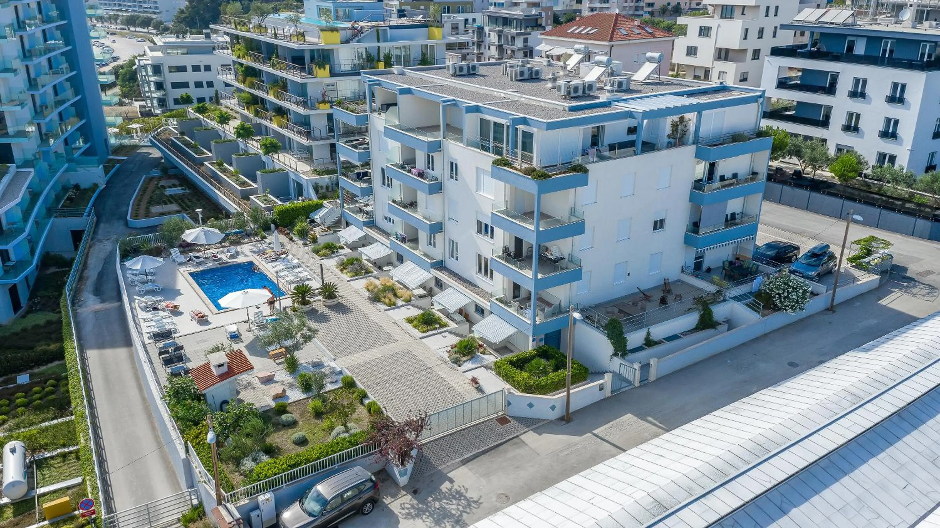 Property building in Seaside Apartments, Znjan Beach