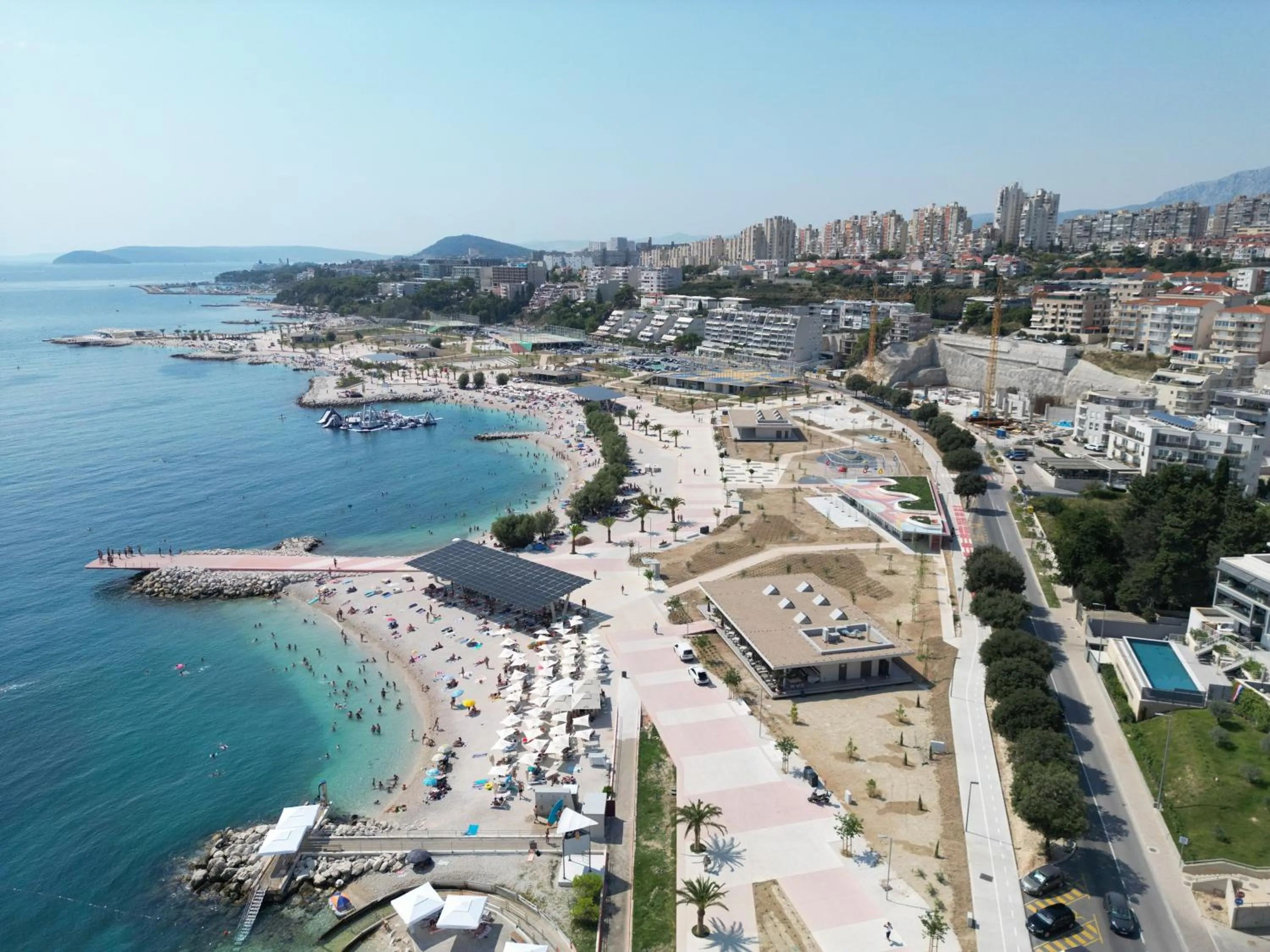 Beach in Seaside Apartments, Znjan Beach