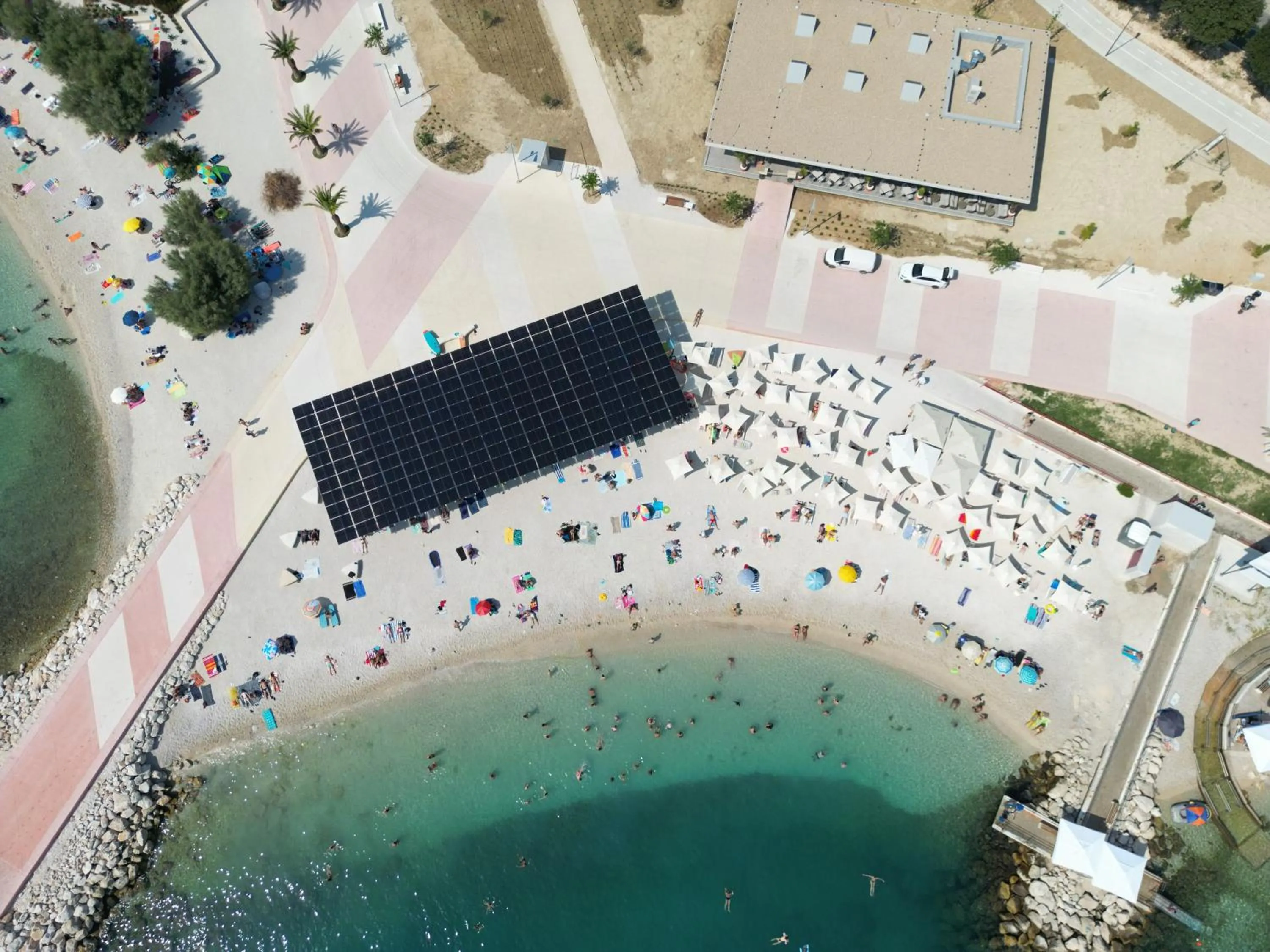 Beach in Seaside Apartments, Znjan Beach