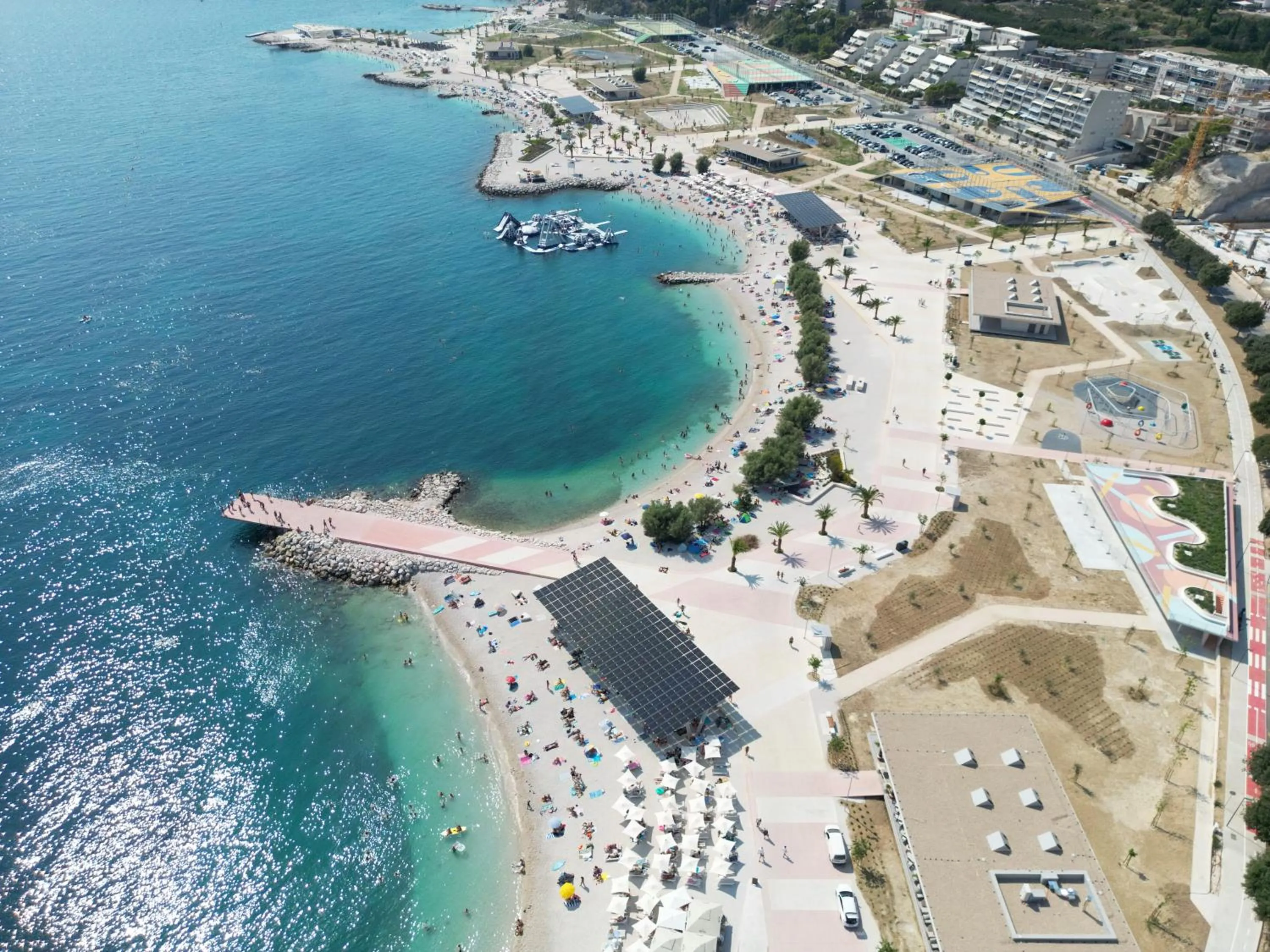 Beach in Seaside Apartments, Znjan Beach