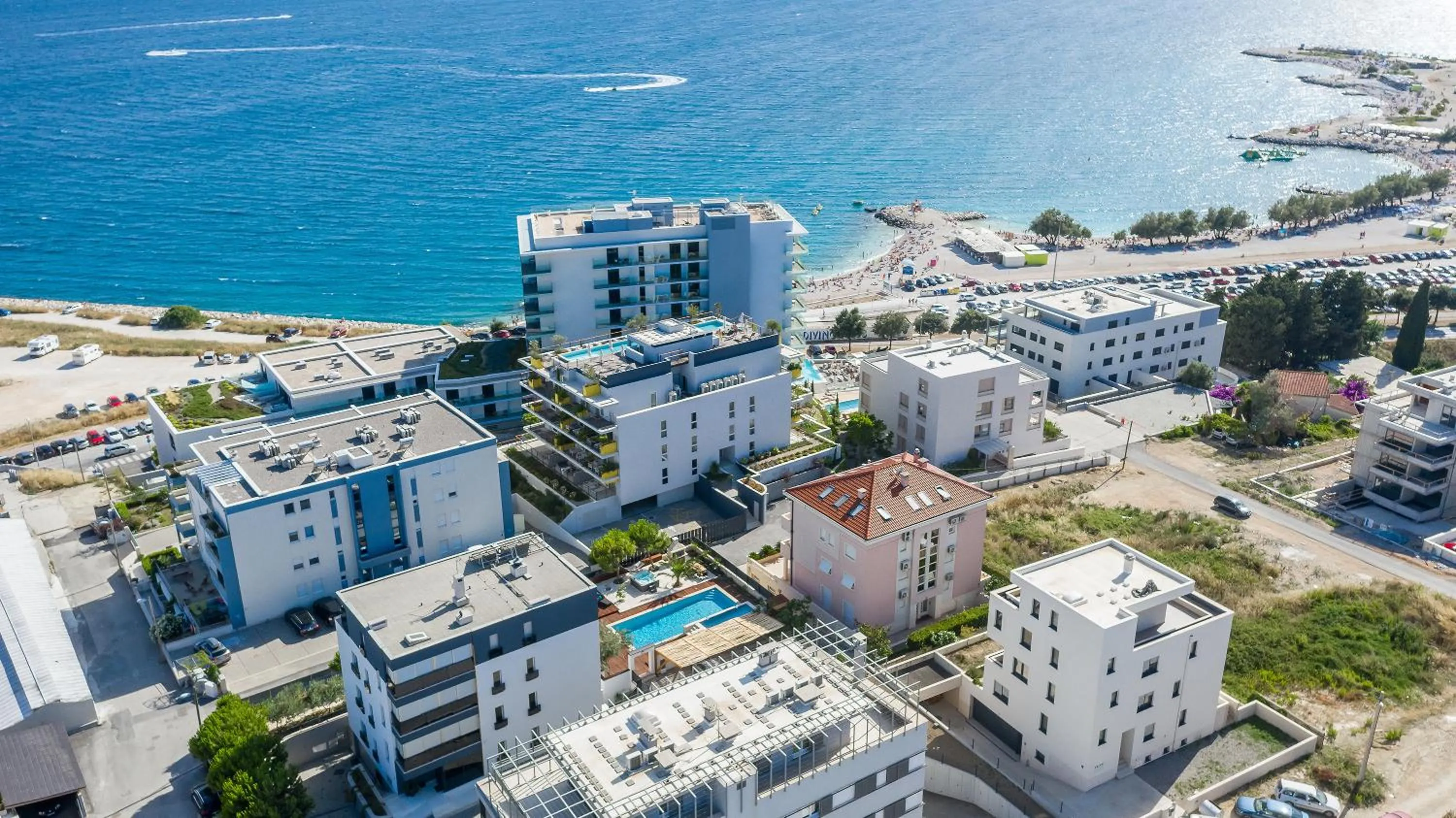 Property building in Seaside Apartments, Znjan Beach