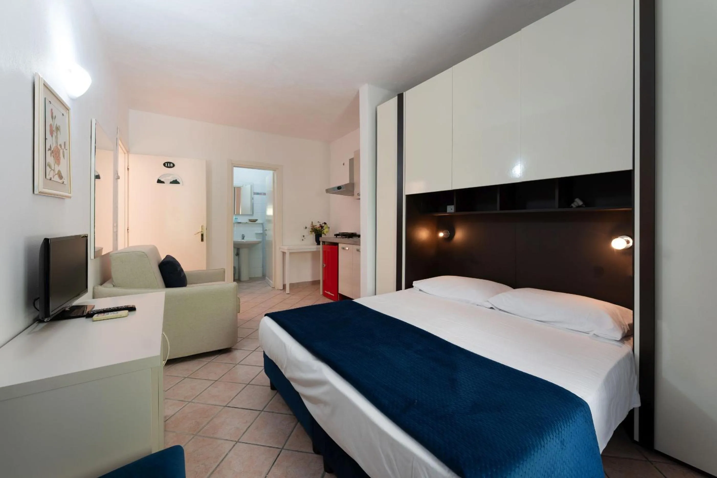 Bed in Hotel Residence S.Angelo