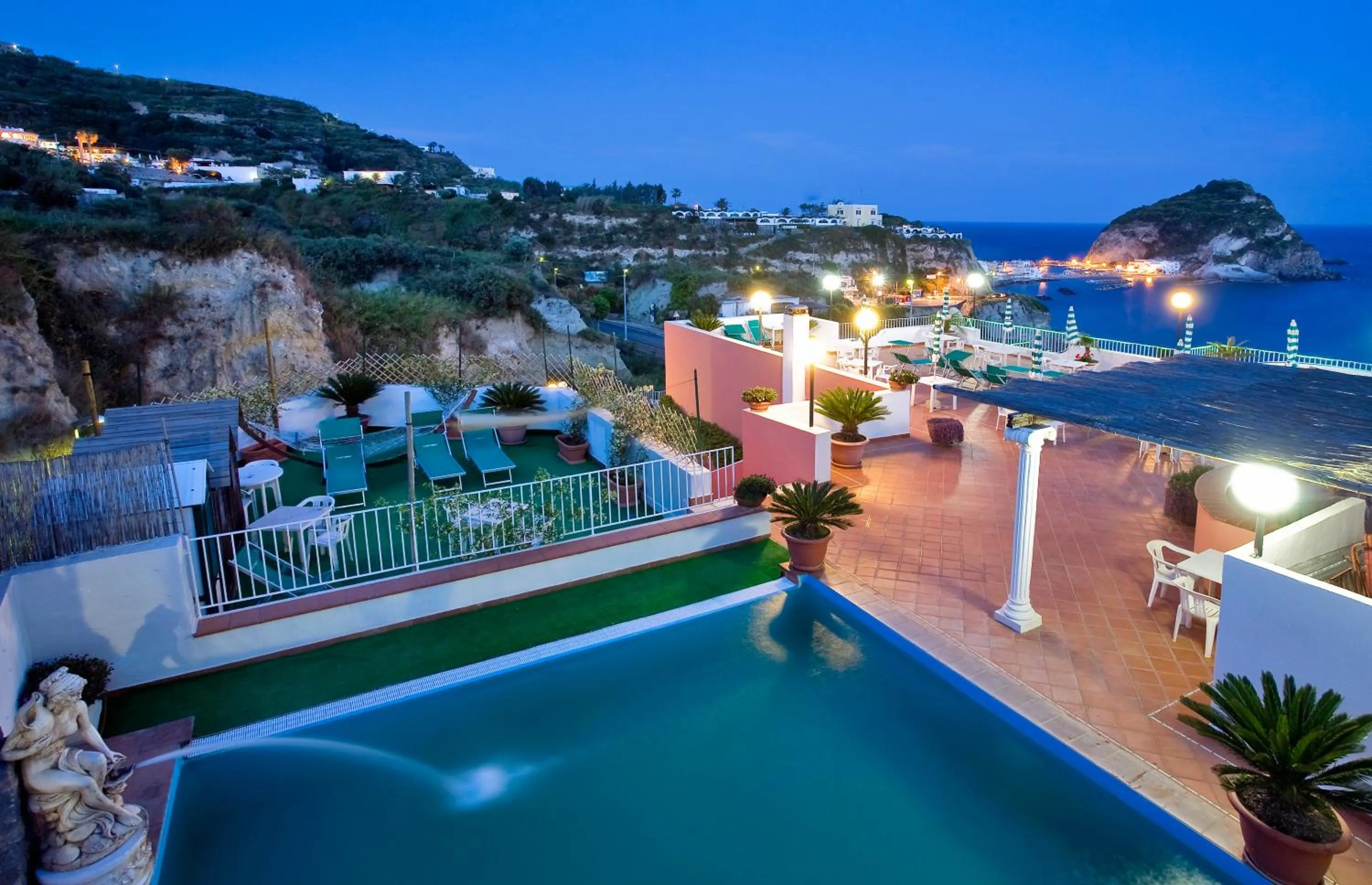 Pool view in Hotel Residence S.Angelo