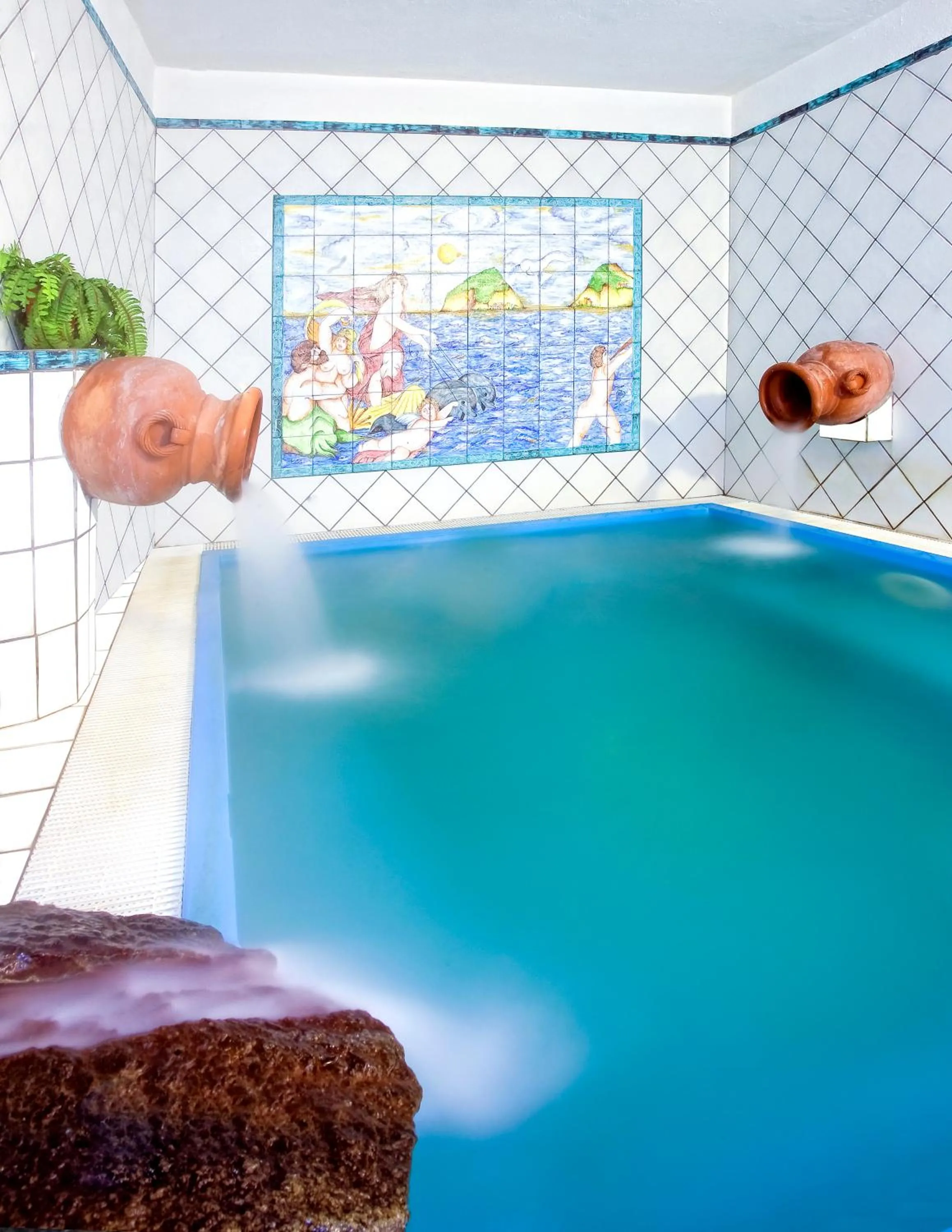 Hot Spring Bath in Hotel Residence S.Angelo