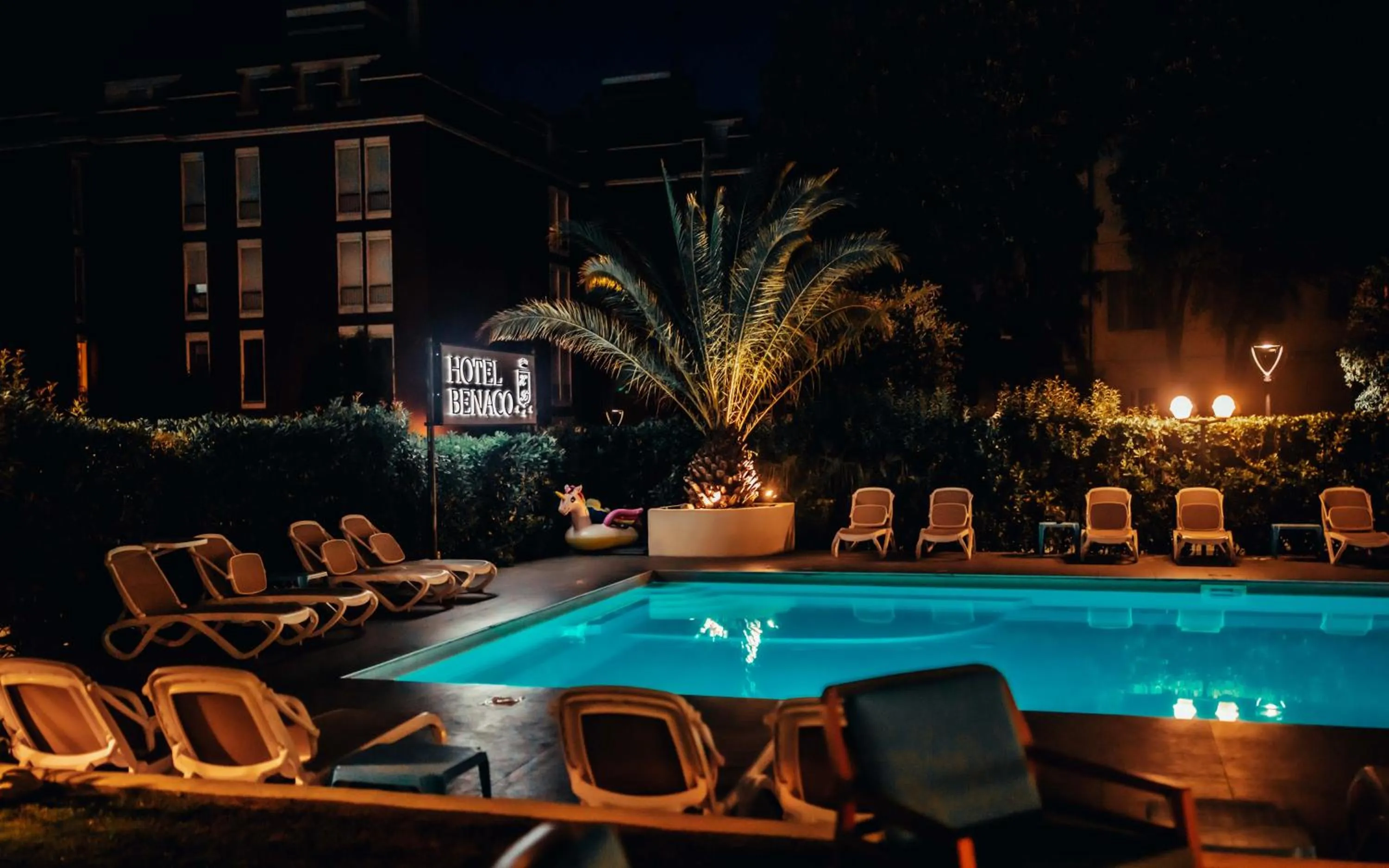 Night in Hotel Benaco