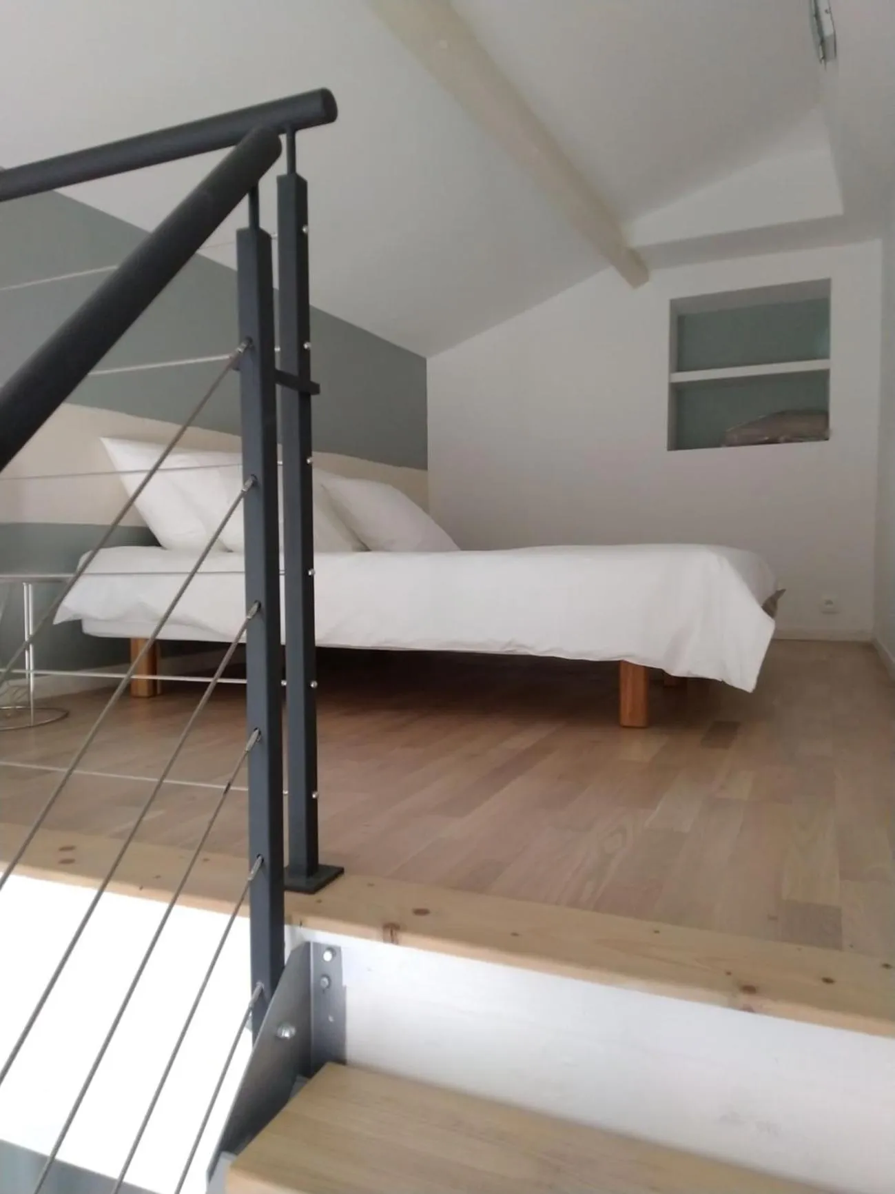 Bed in Le Clos du Théron, chambre d'hôte