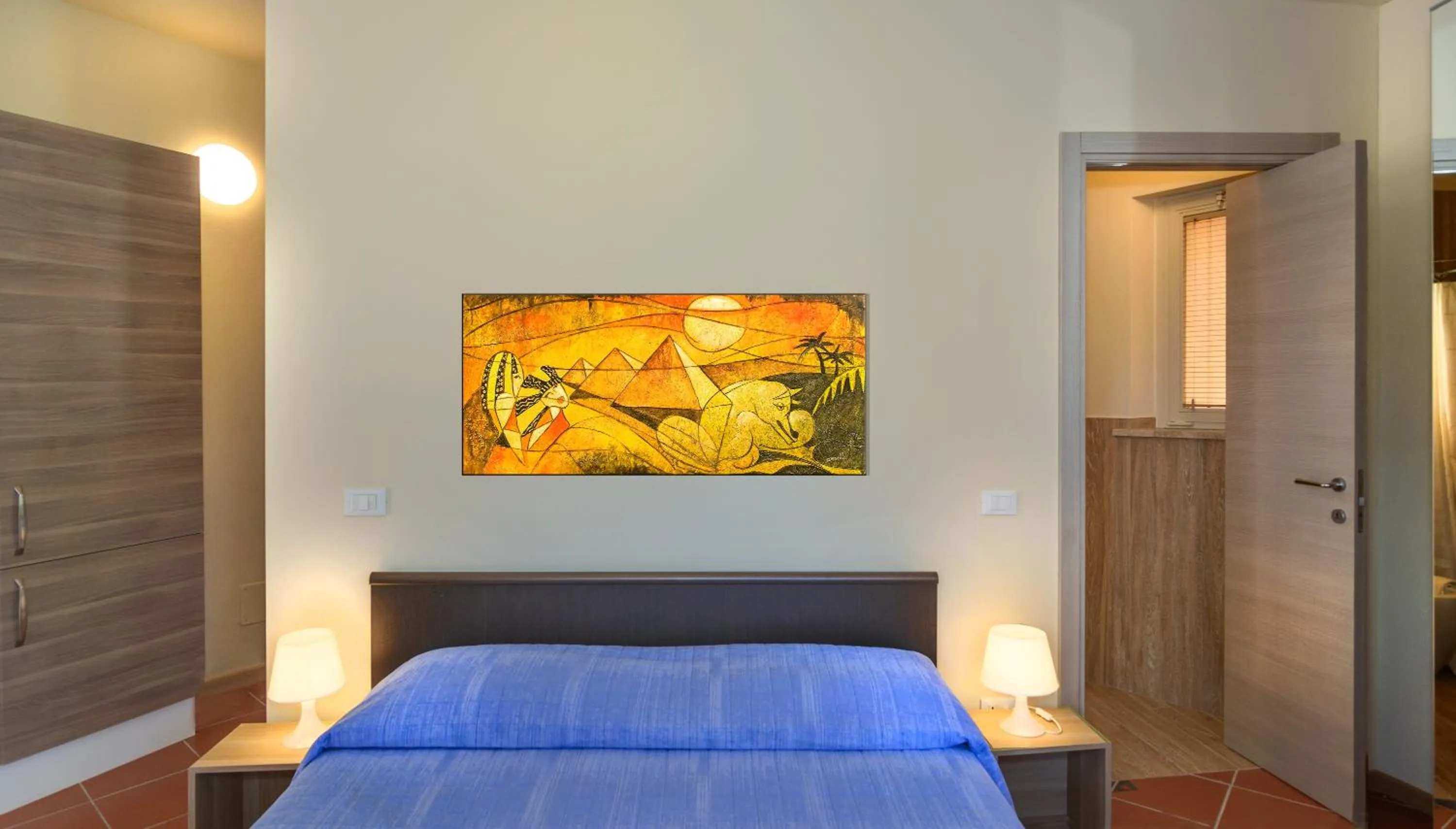 Photo of the whole room, Bed in Residence San Rossore