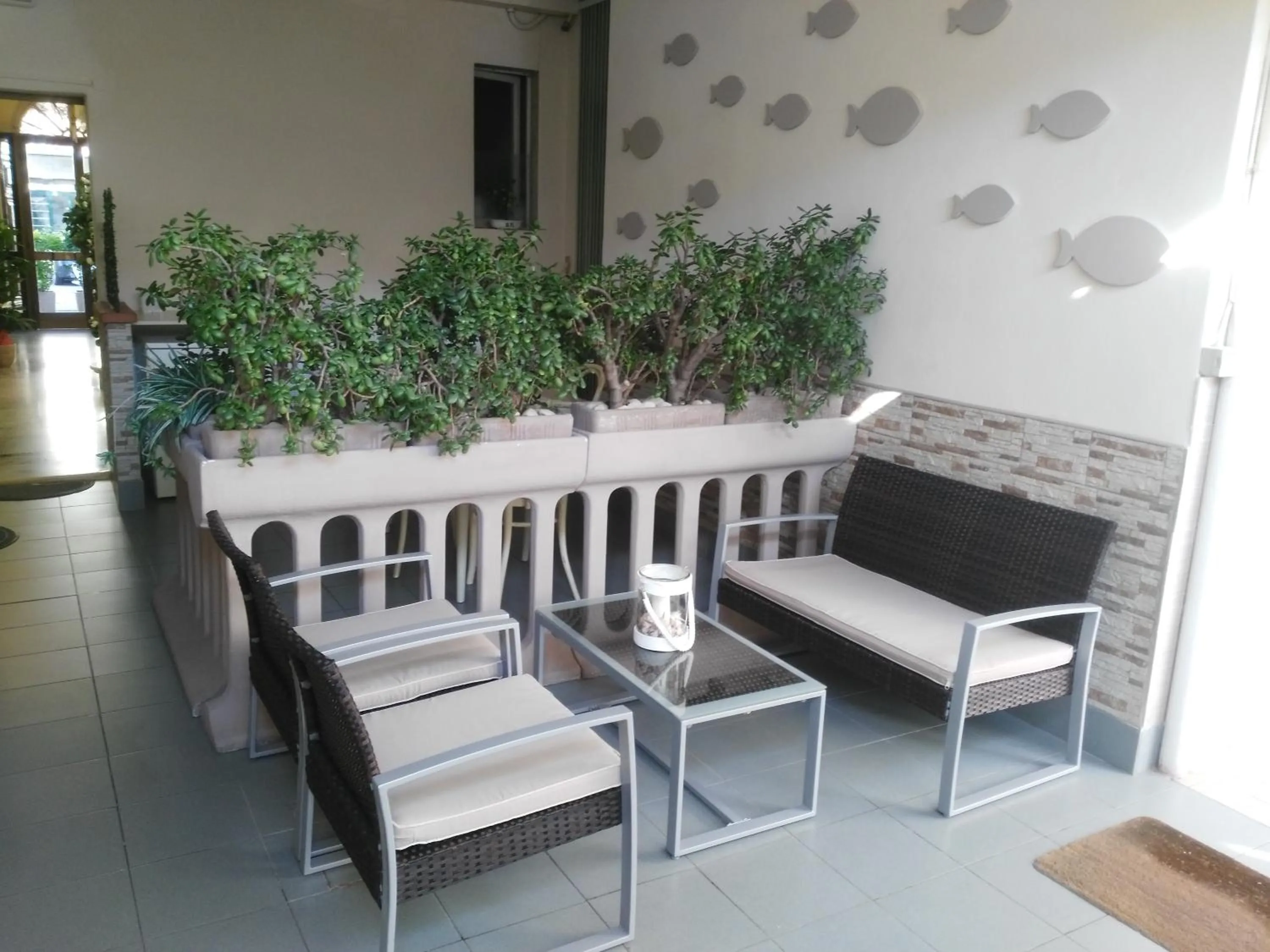 Garden view in Hotel Ondina