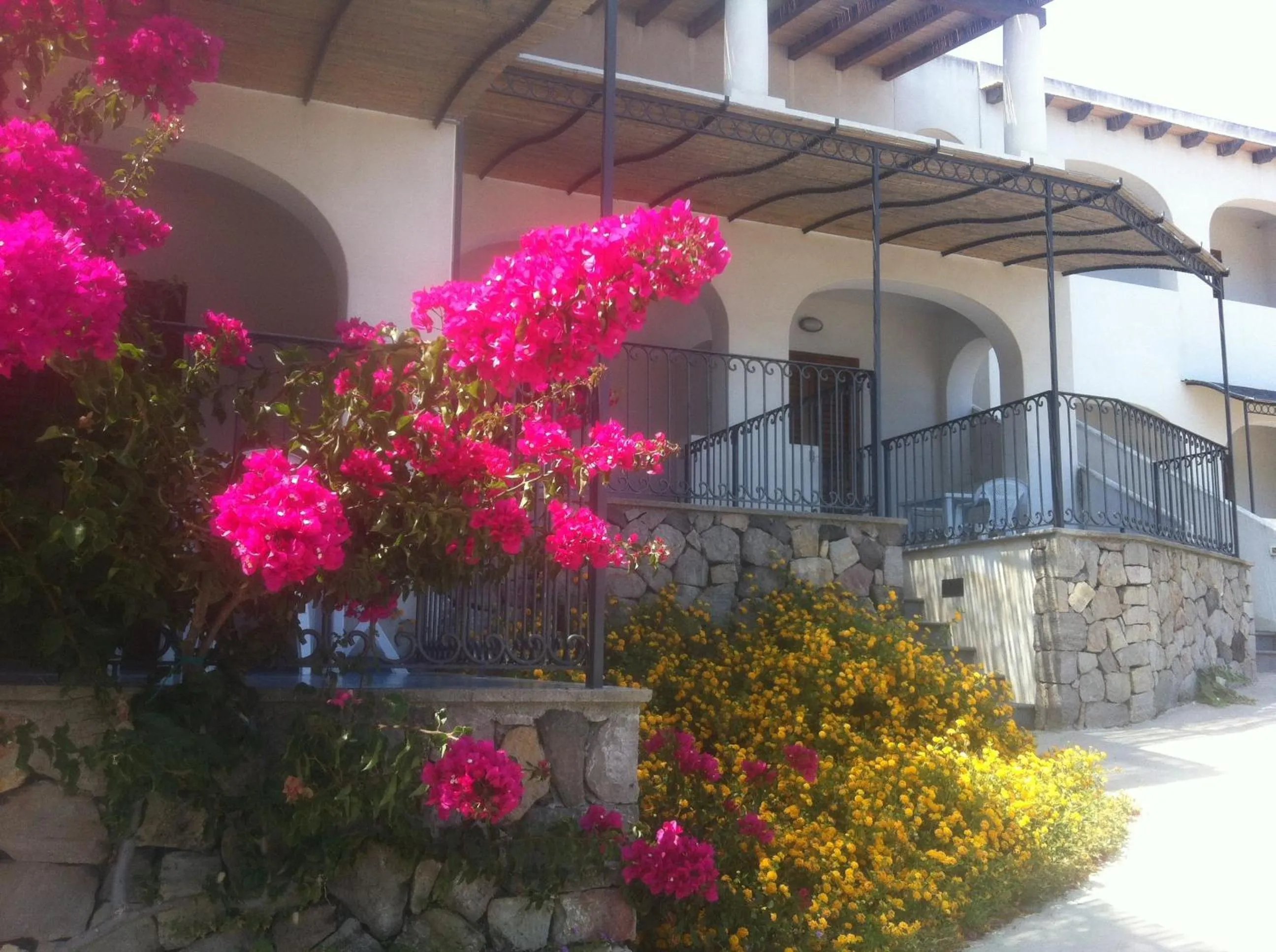 Patio in Oltremare Residence Hotel