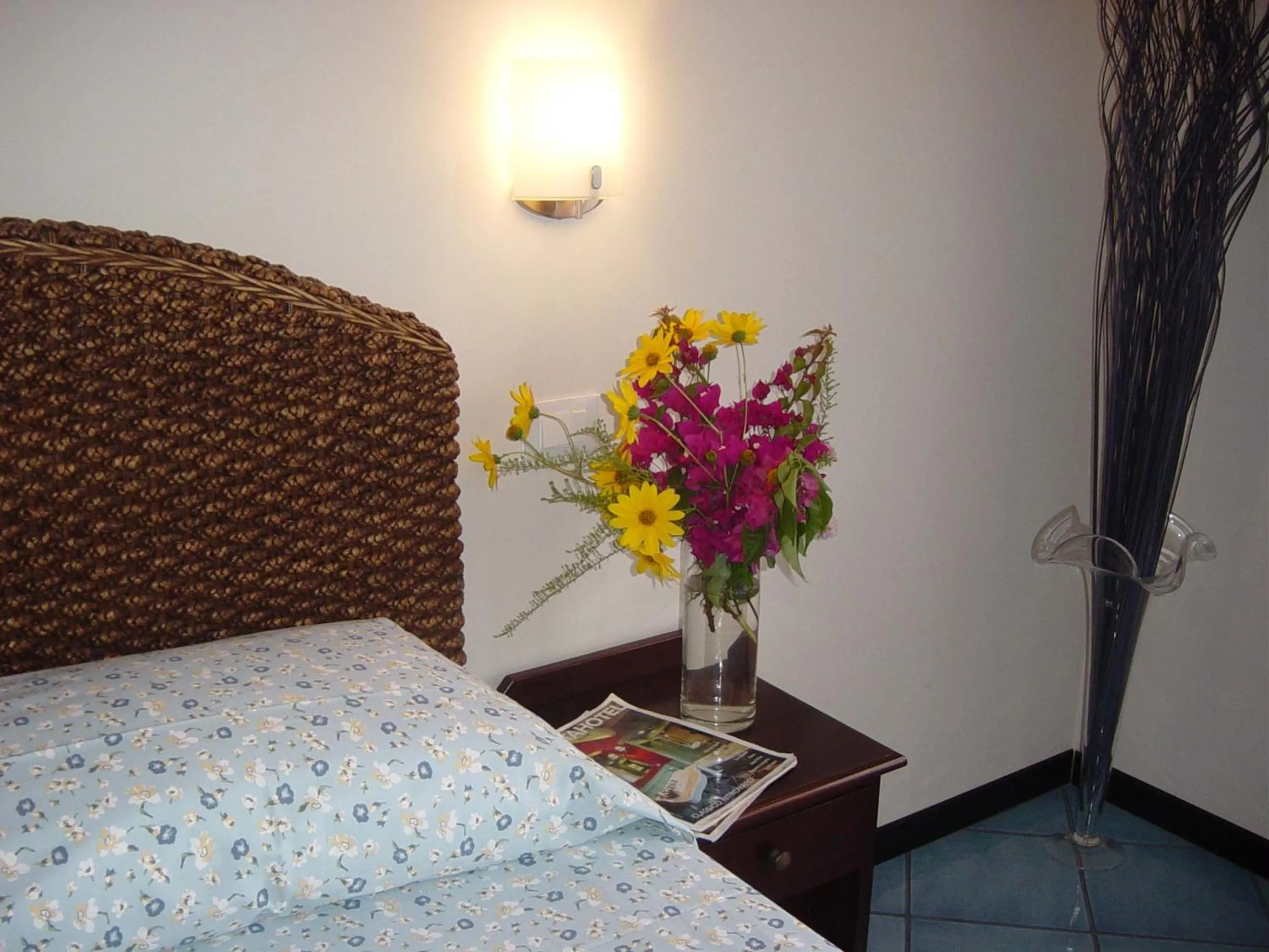 Decorative detail, Bed in Oltremare Residence Hotel