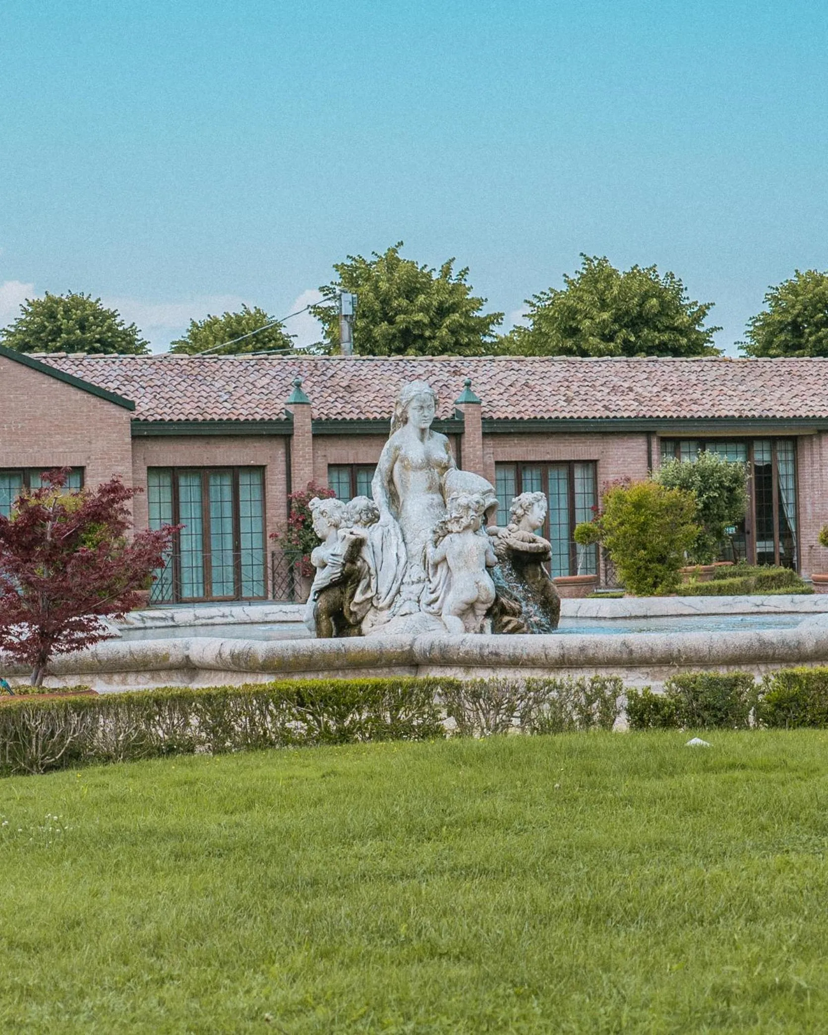 Garden view in Il Castello Di San Gaudenzio