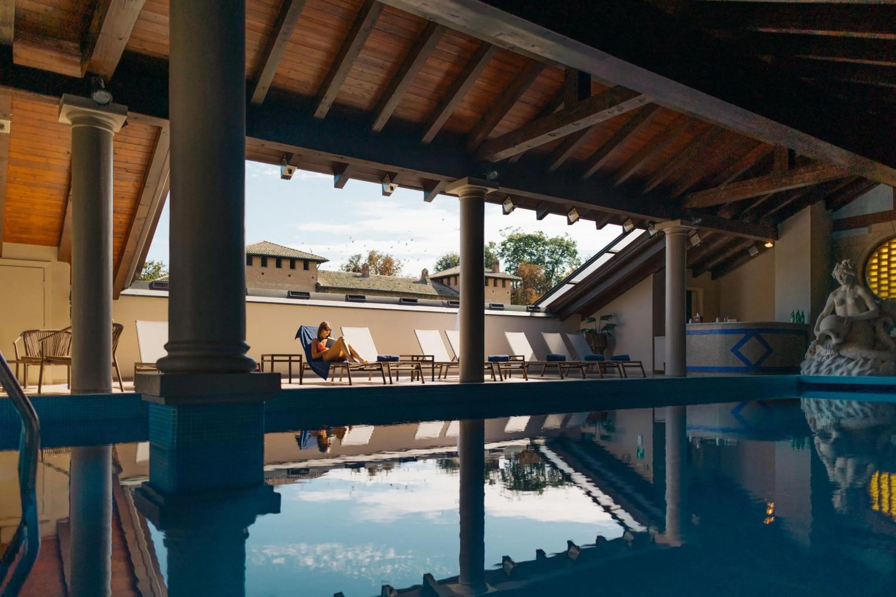 Swimming pool in Il Castello Di San Gaudenzio