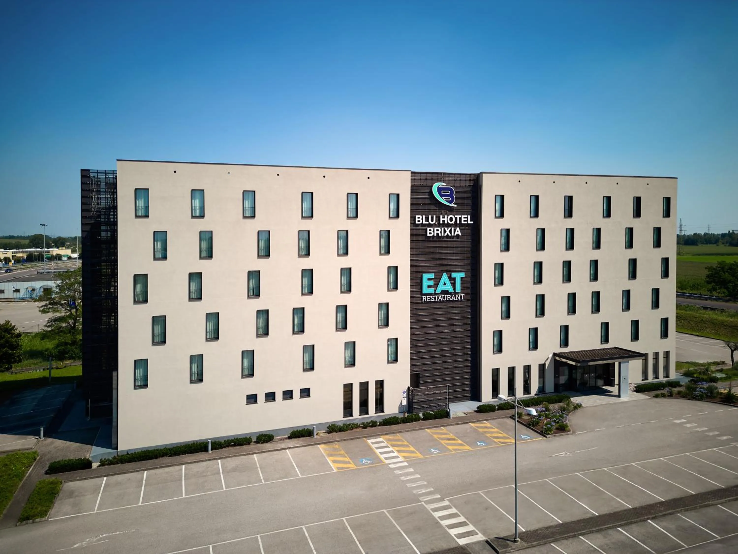 Property building in Blu Hotel Brixia