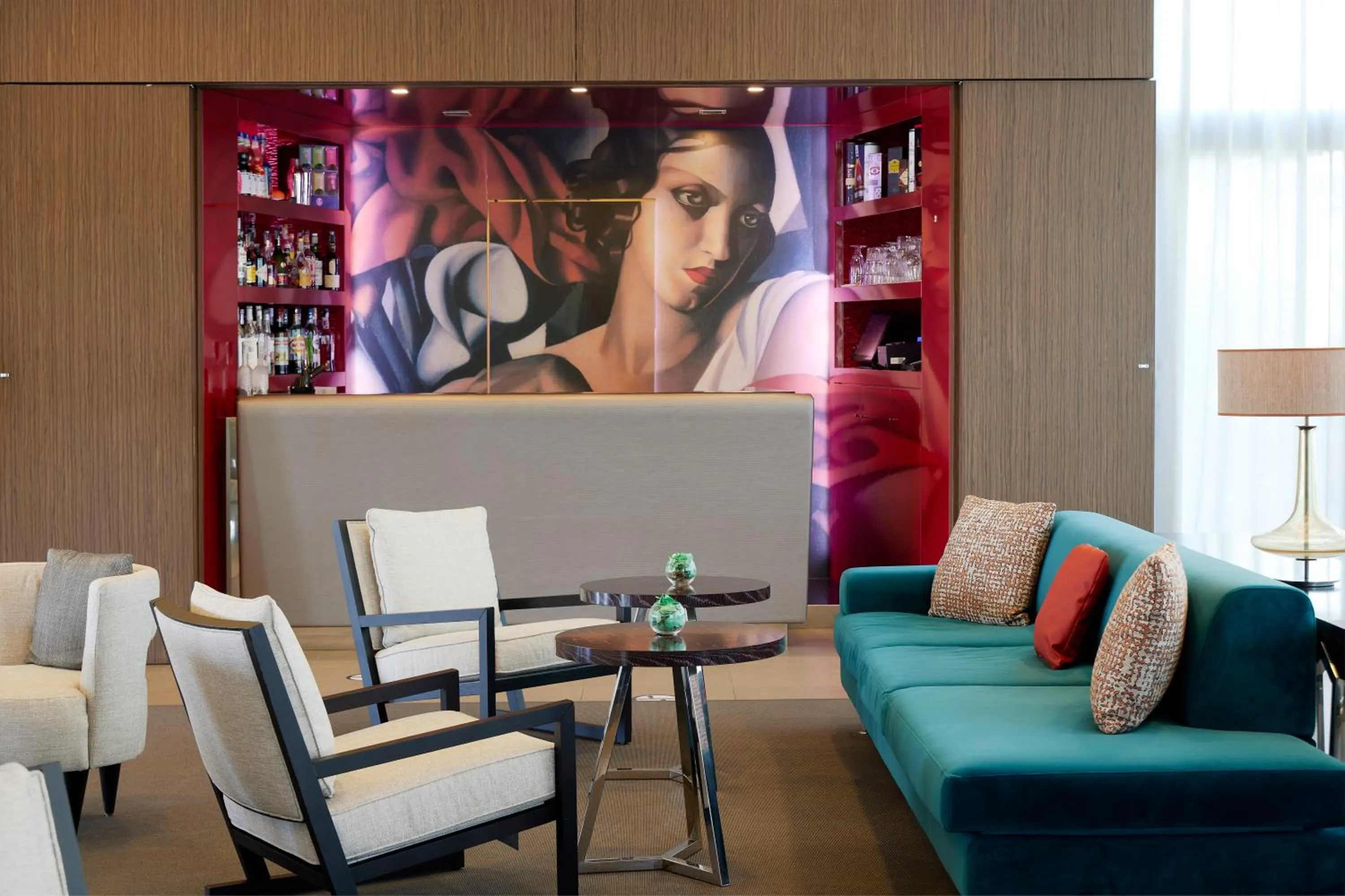 Lounge or bar in Blu Hotel Brixia
