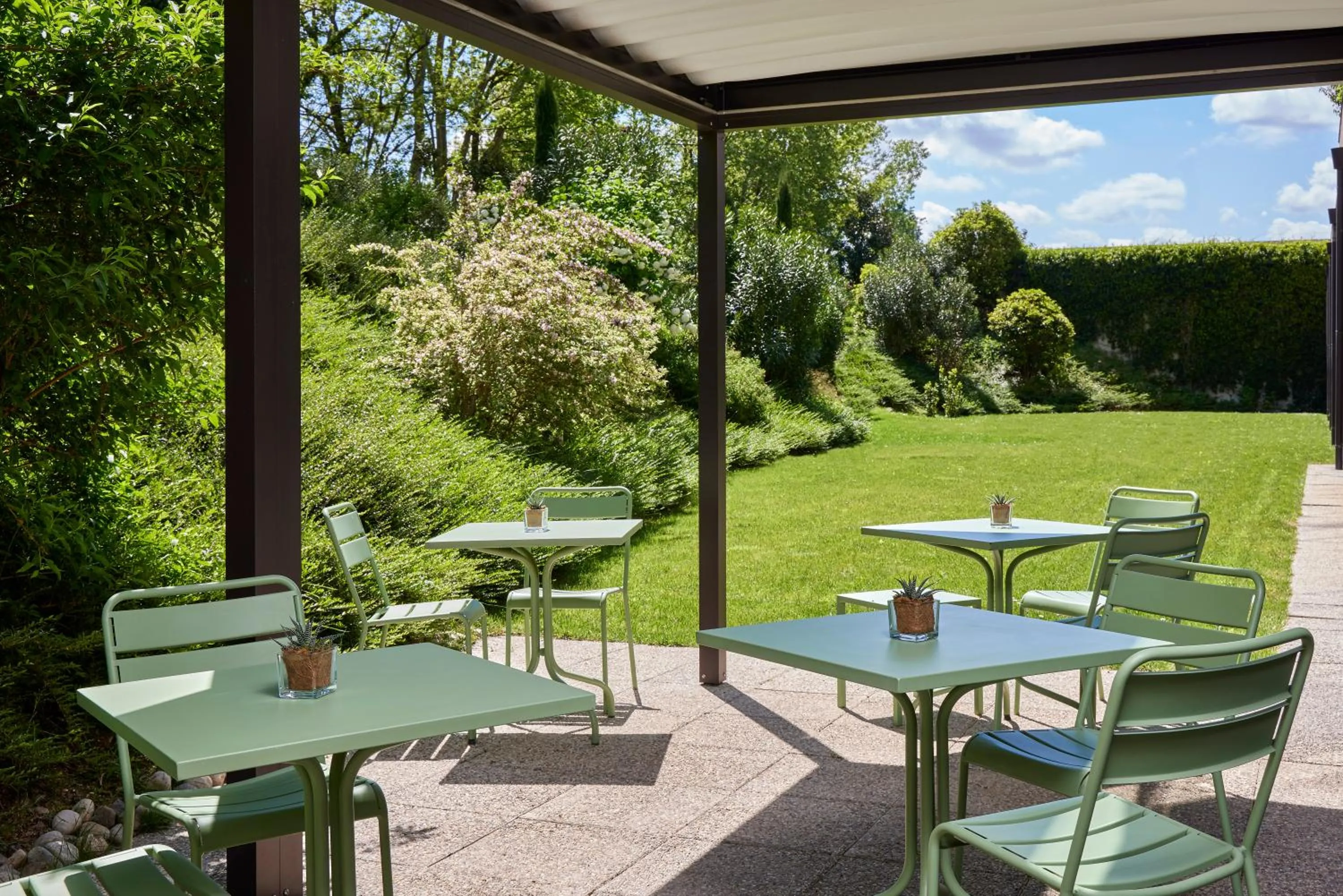 Garden in Blu Hotel Brixia