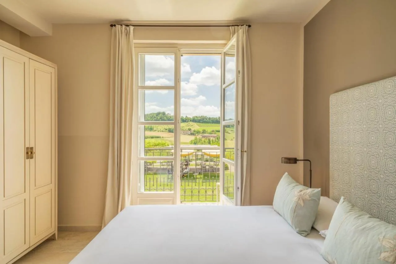 Bedroom, Bed in Spinerola Hotel Restaurant e Spa Arborea