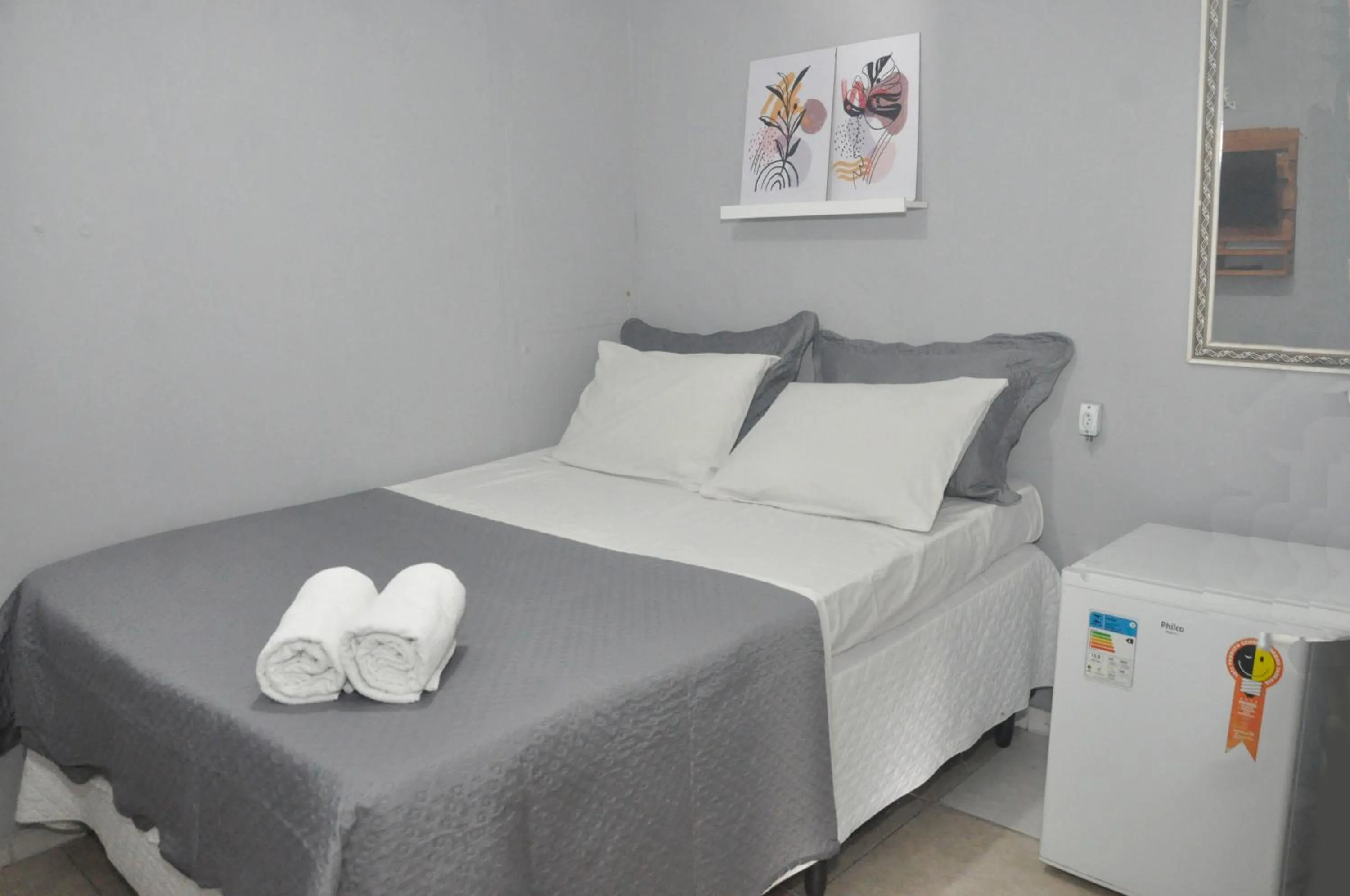 Bed in Pousada My House Cabo Frio