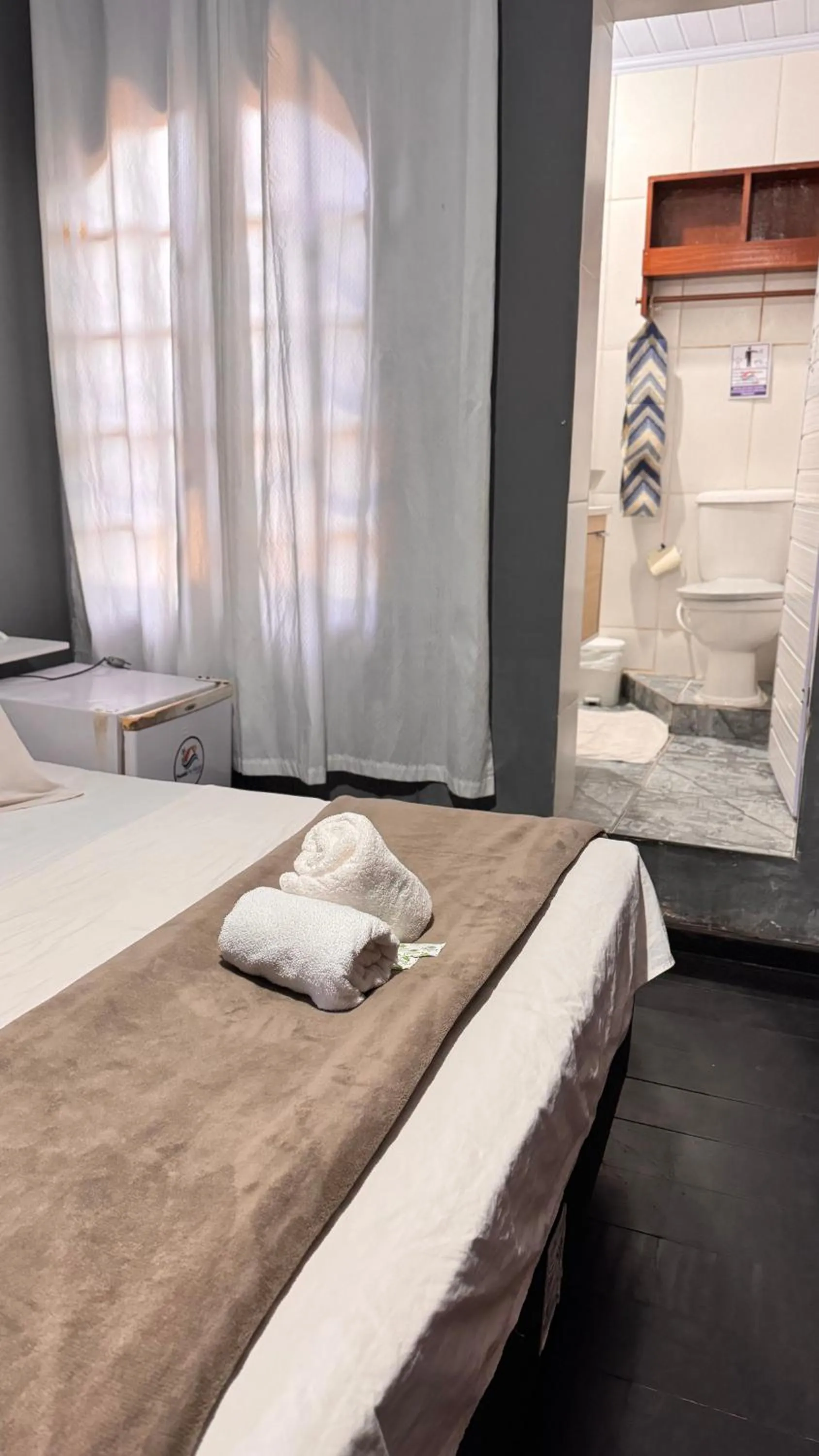 Bed in Pousada My House Cabo Frio